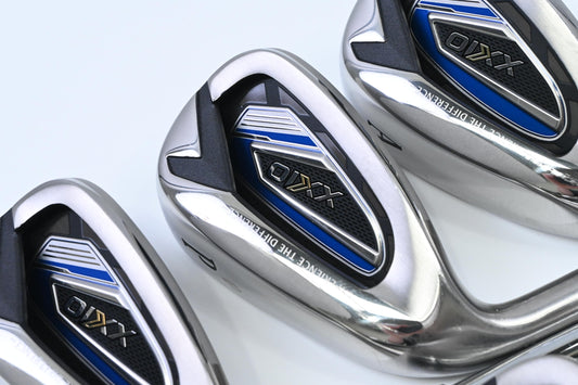 Left Hand XXIO 12 Irons / 6-PW+AW / Regular Flex NS Pro 850GH DST Shafts