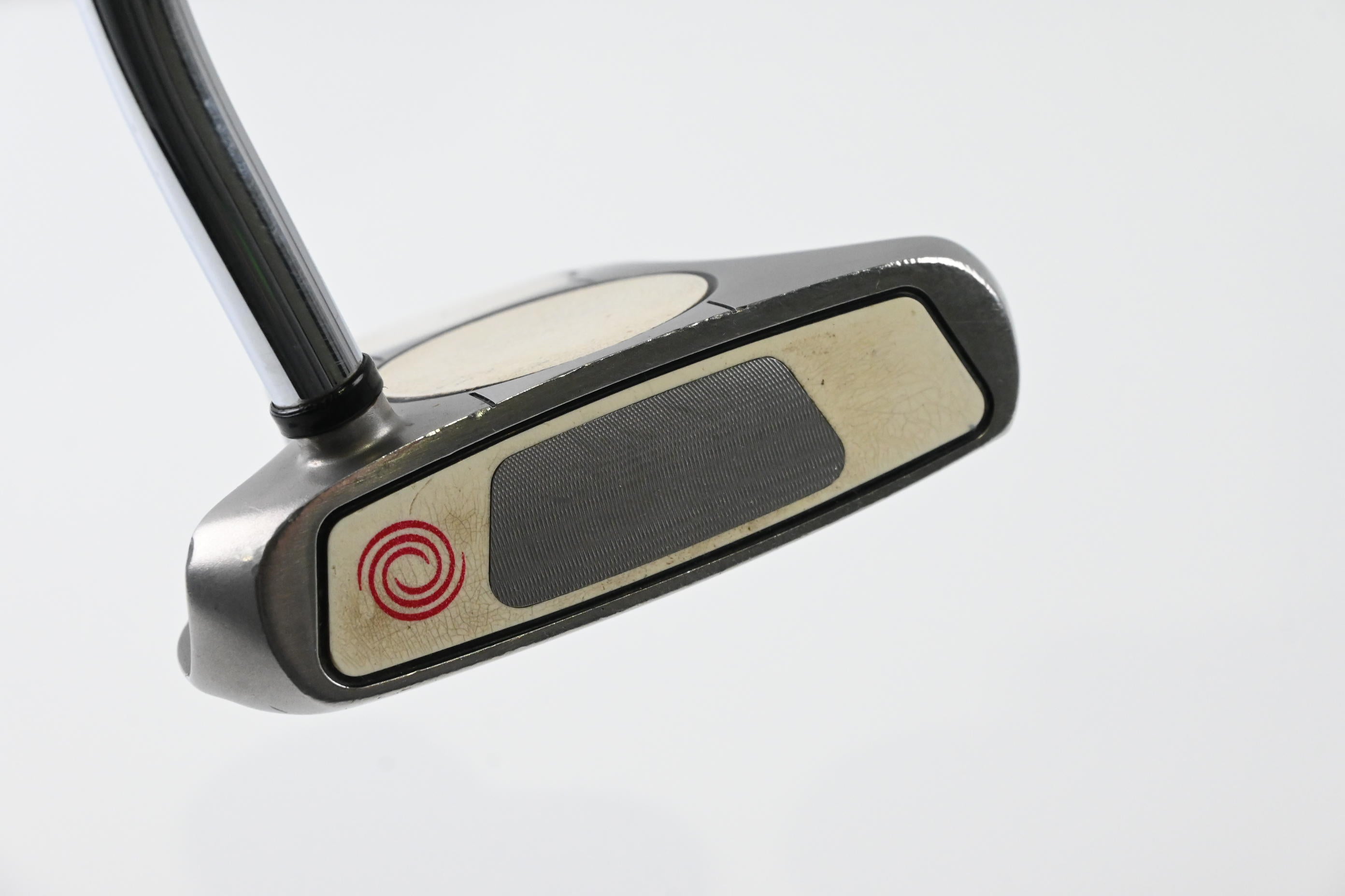 Left Hand Odyssey White Steel 2-Ball Putter / 35 Inch