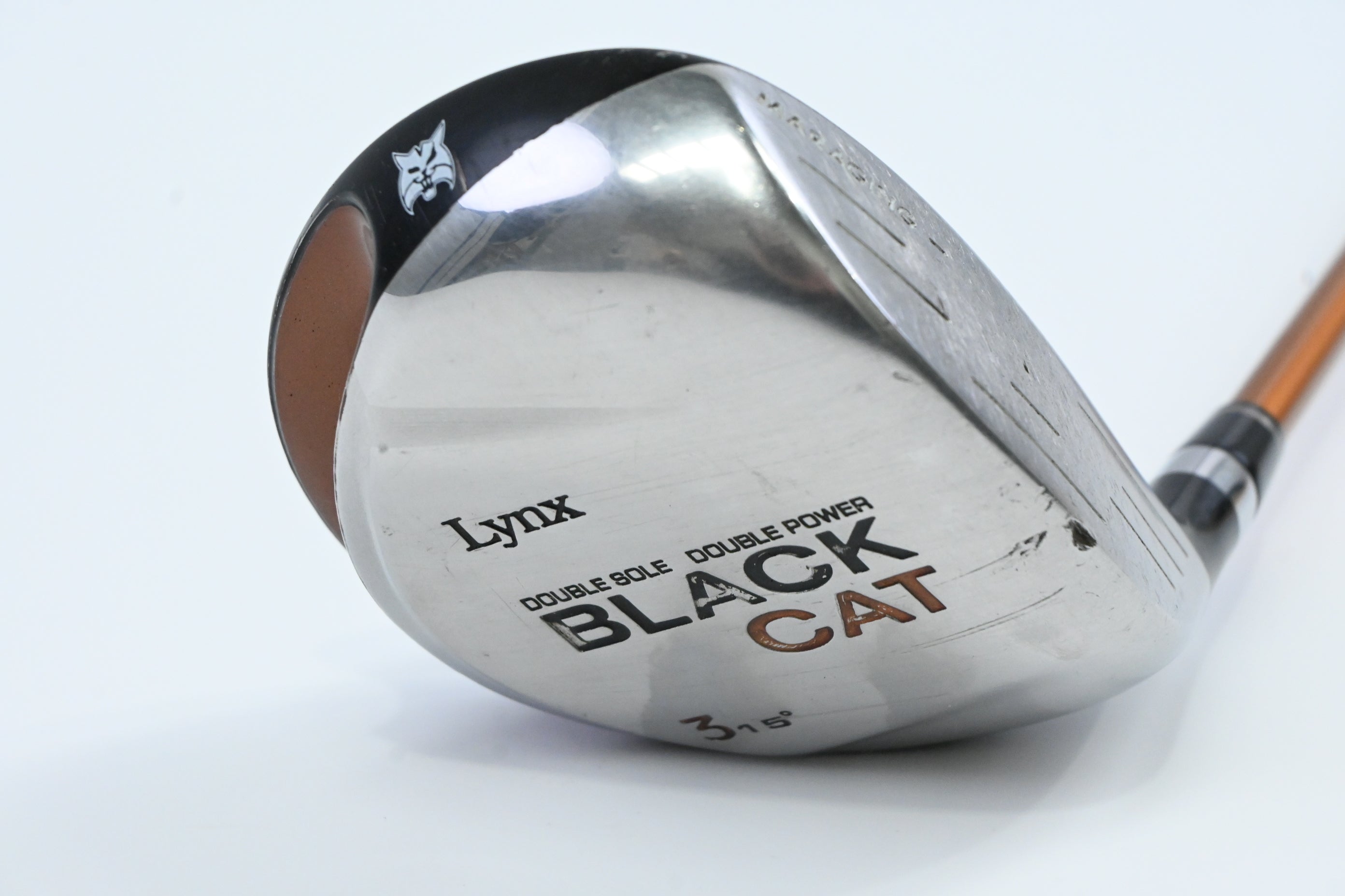 Lynx Black Cat #3 Wood / 15 Degree / Regular Flex Aldila NVS 65 Shaft