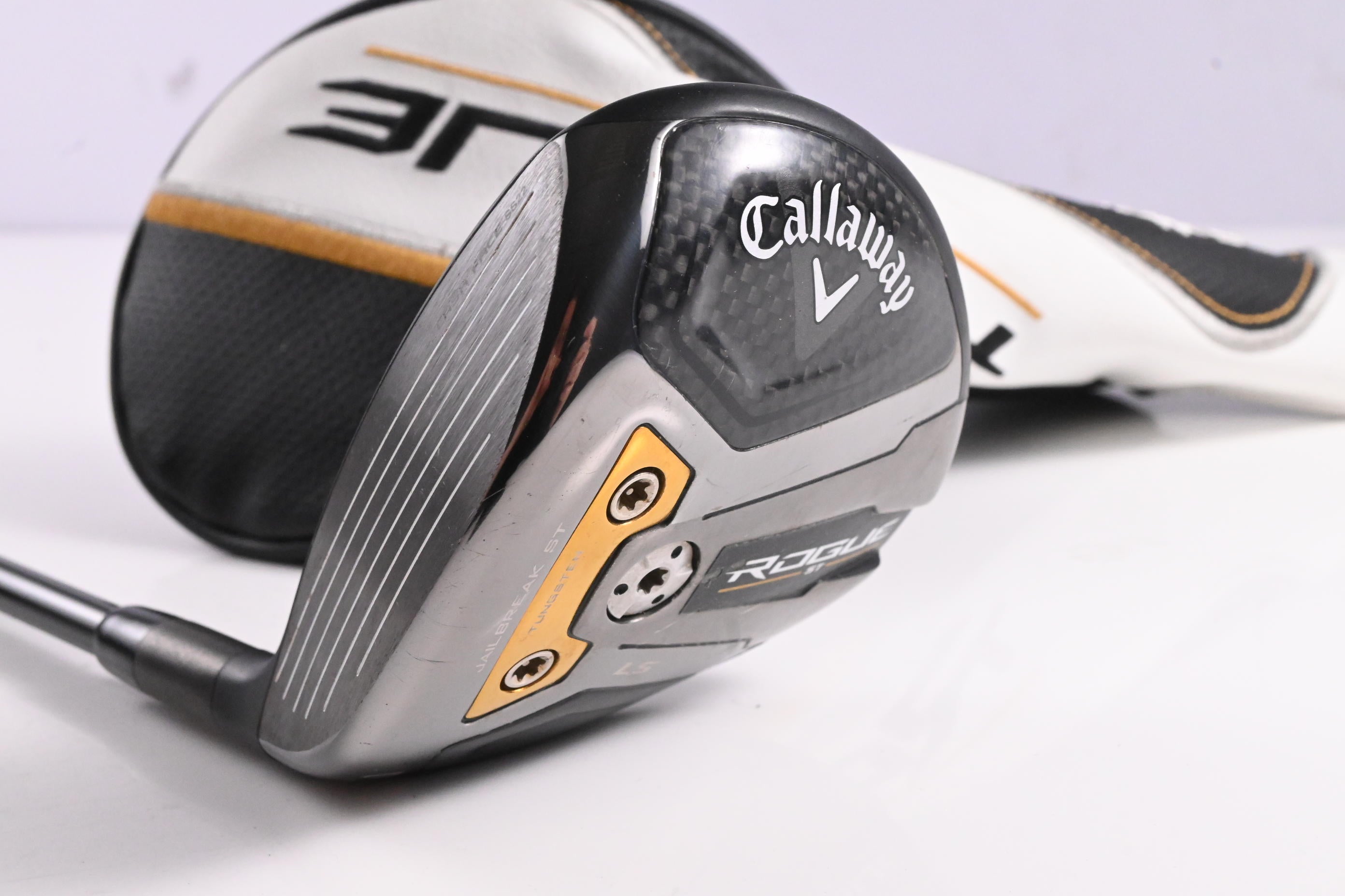 Left Hand Callaway Rogue ST LS #3 Wood / 15 Degree / Stiff Flex Tensei AV Blue