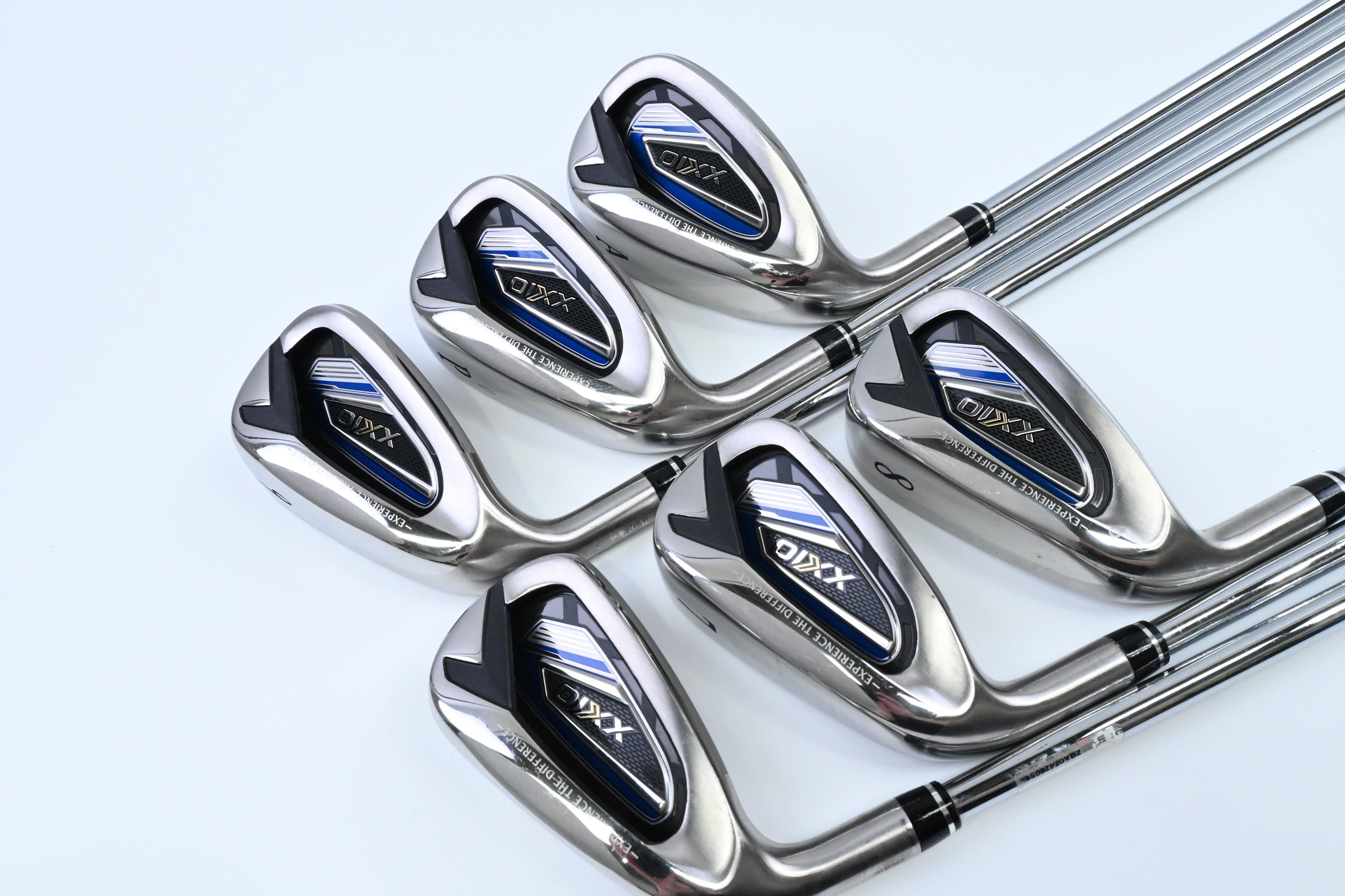 Left Hand XXIO 12 Irons / 6-PW+AW / Regular Flex NS Pro 850GH DST Shafts