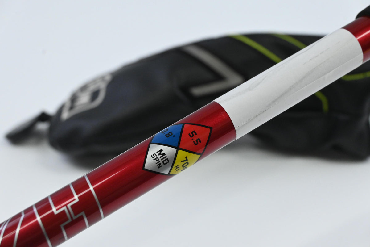 Wilson Launch Pad 2022 #4 Hybrid / 22.5 Degree / Regular Flex HZRDUS Smoke Red
