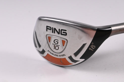 Ping G10 #3 Hybrid / 18 Degree / Regular Flex Ping TFC 129 H Shaft
