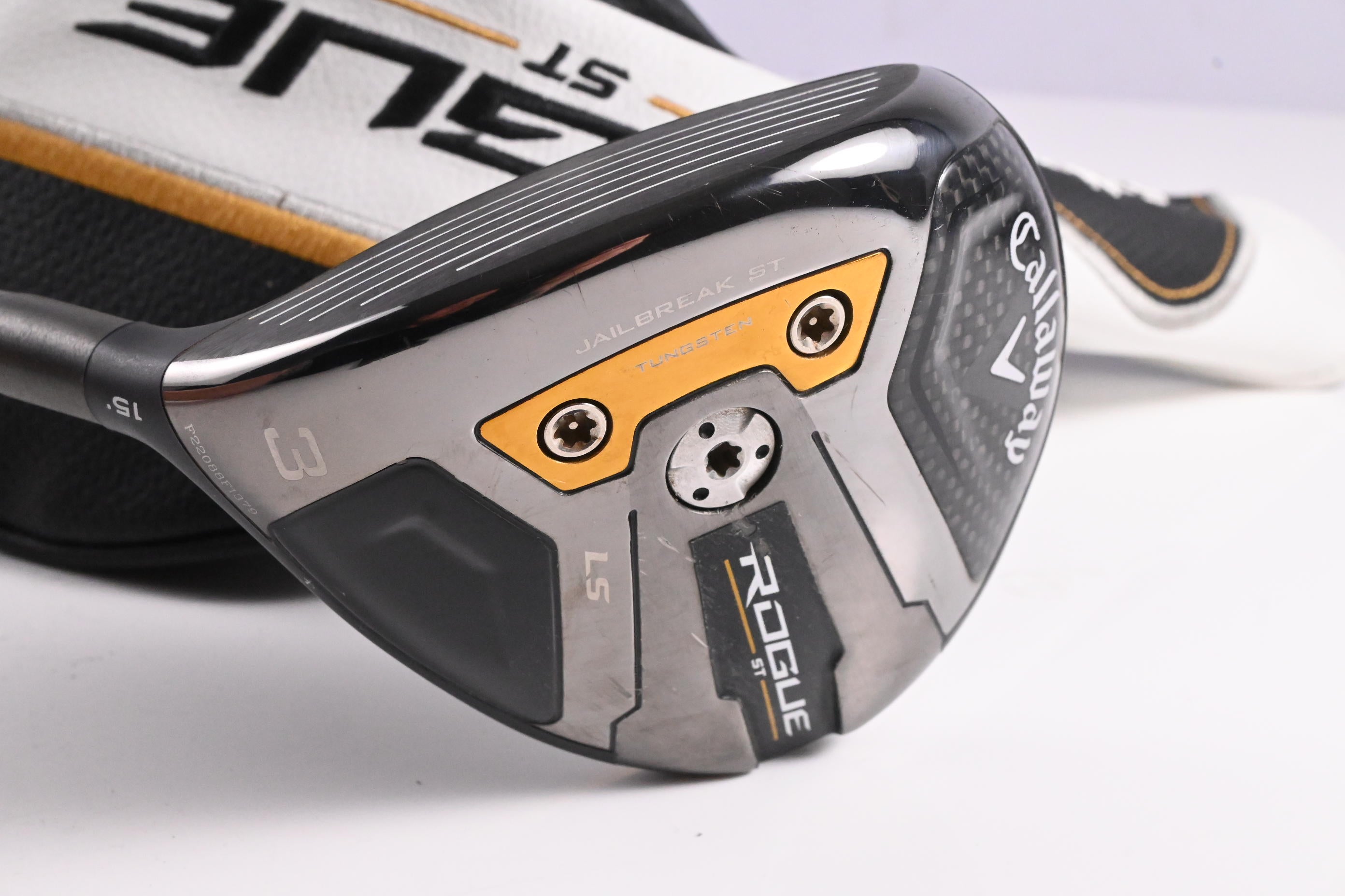 Left Hand Callaway Rogue ST LS #3 Wood / 15 Degree / Stiff Flex Tensei AV Blue