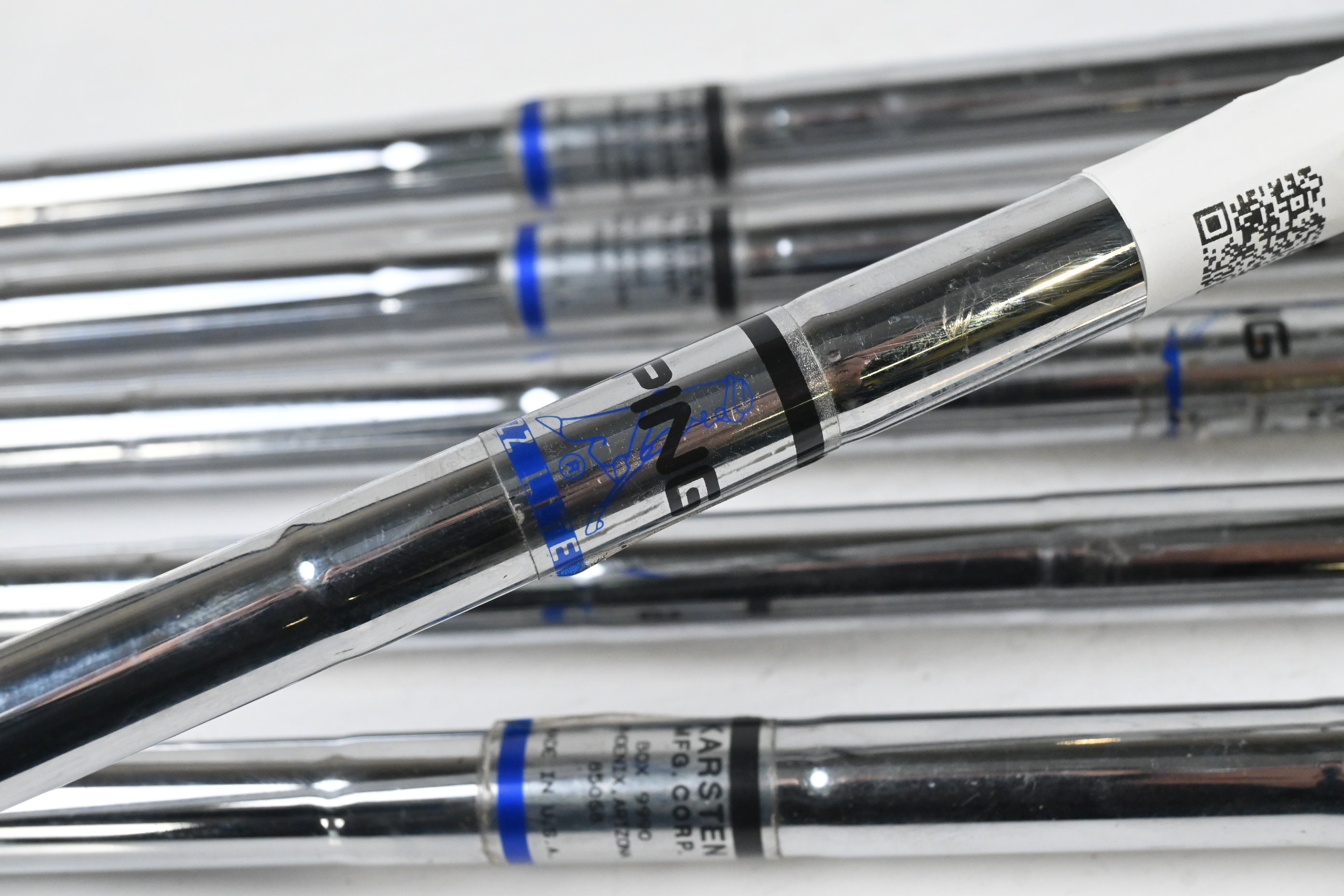 Ping ISI Irons / 4-9i / Green Dot / Stiff Flex Ping Karsten Shafts