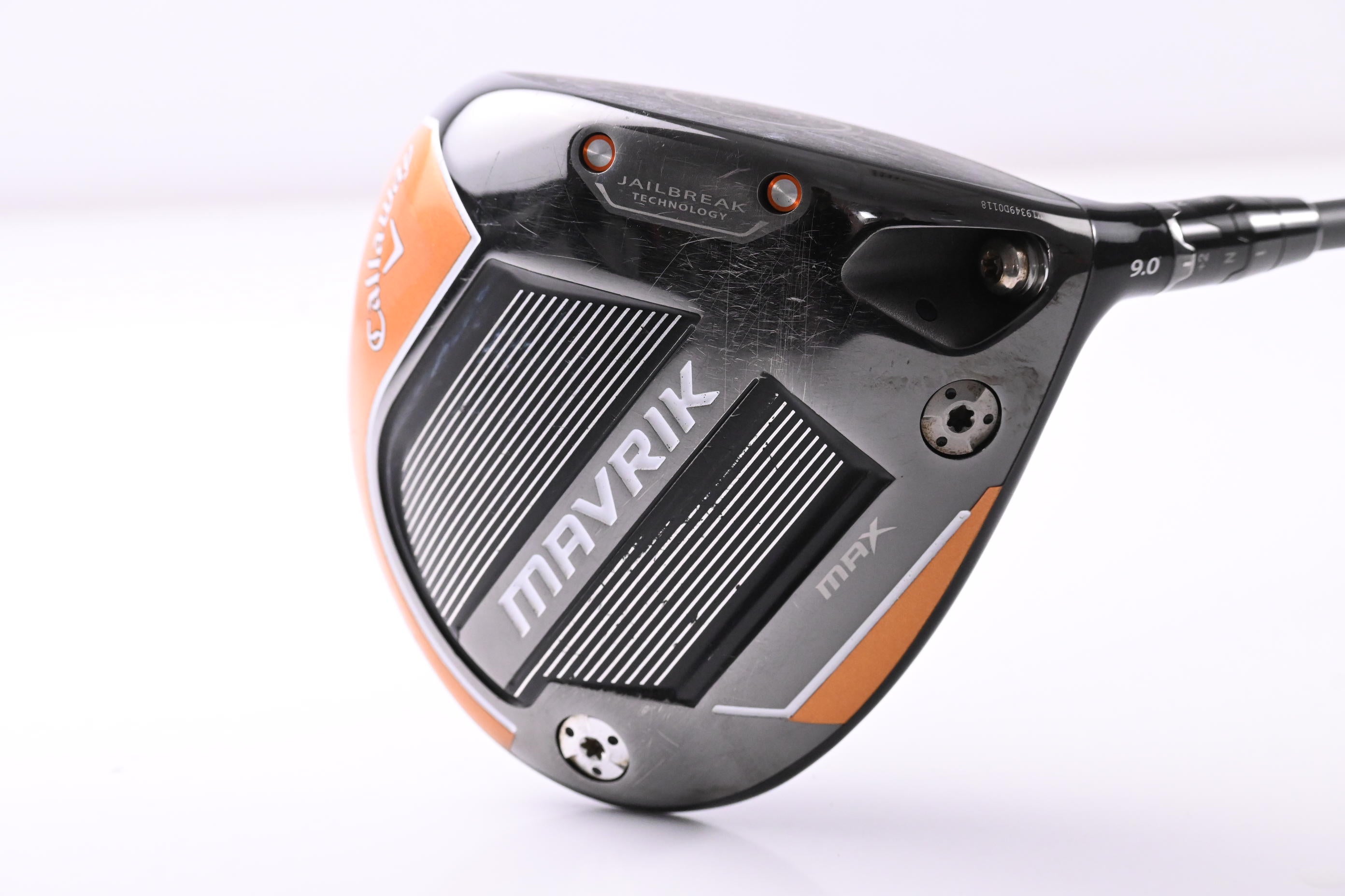 Callaway Mavrik Max Driver / 9 Degree / Stiff Flex HZRDUS Smoke Black 60 Shaft