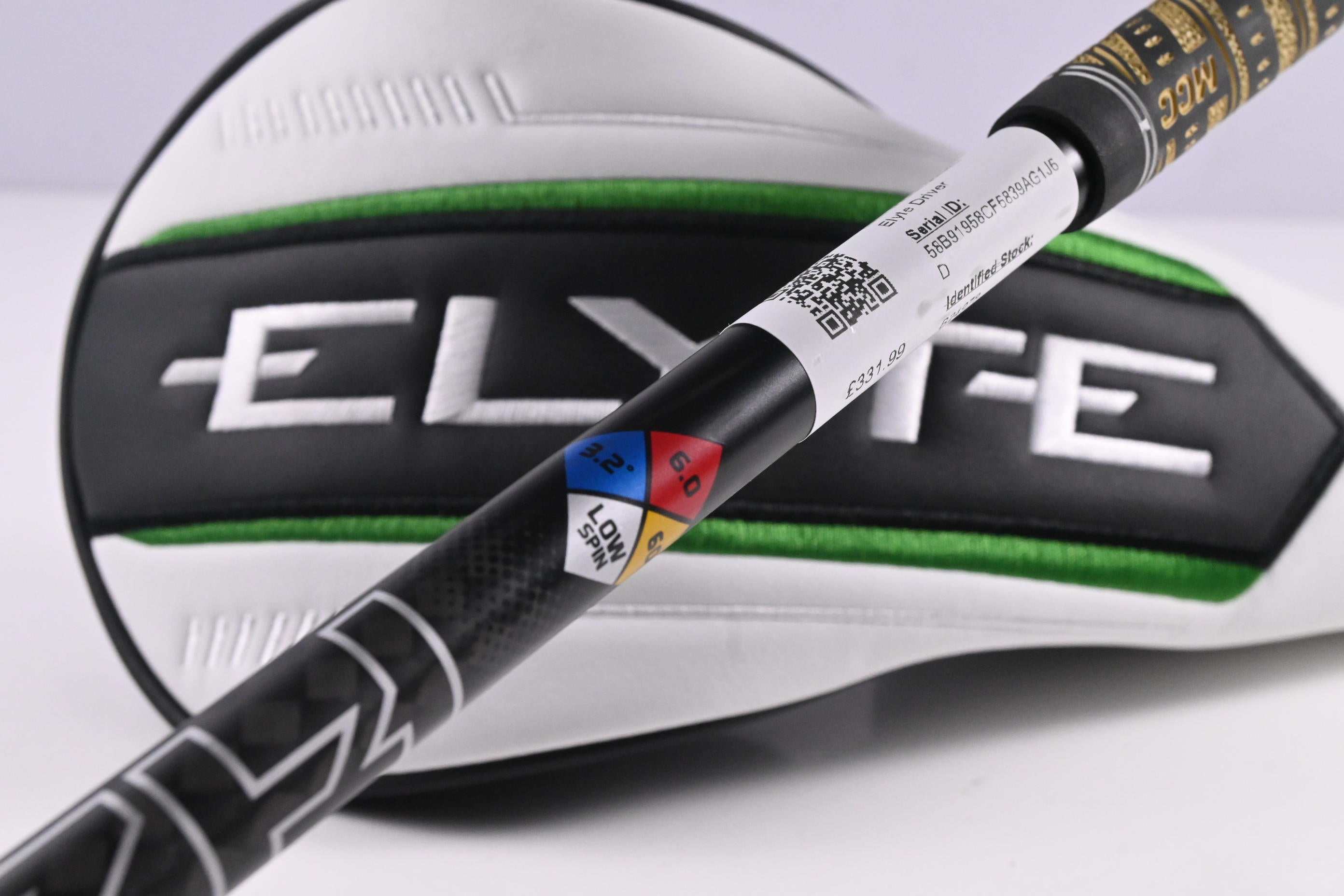 Callaway Elyte Driver / 9 Degree / Stiff Flex HZRDUS Gen5 Black 60 Shaft