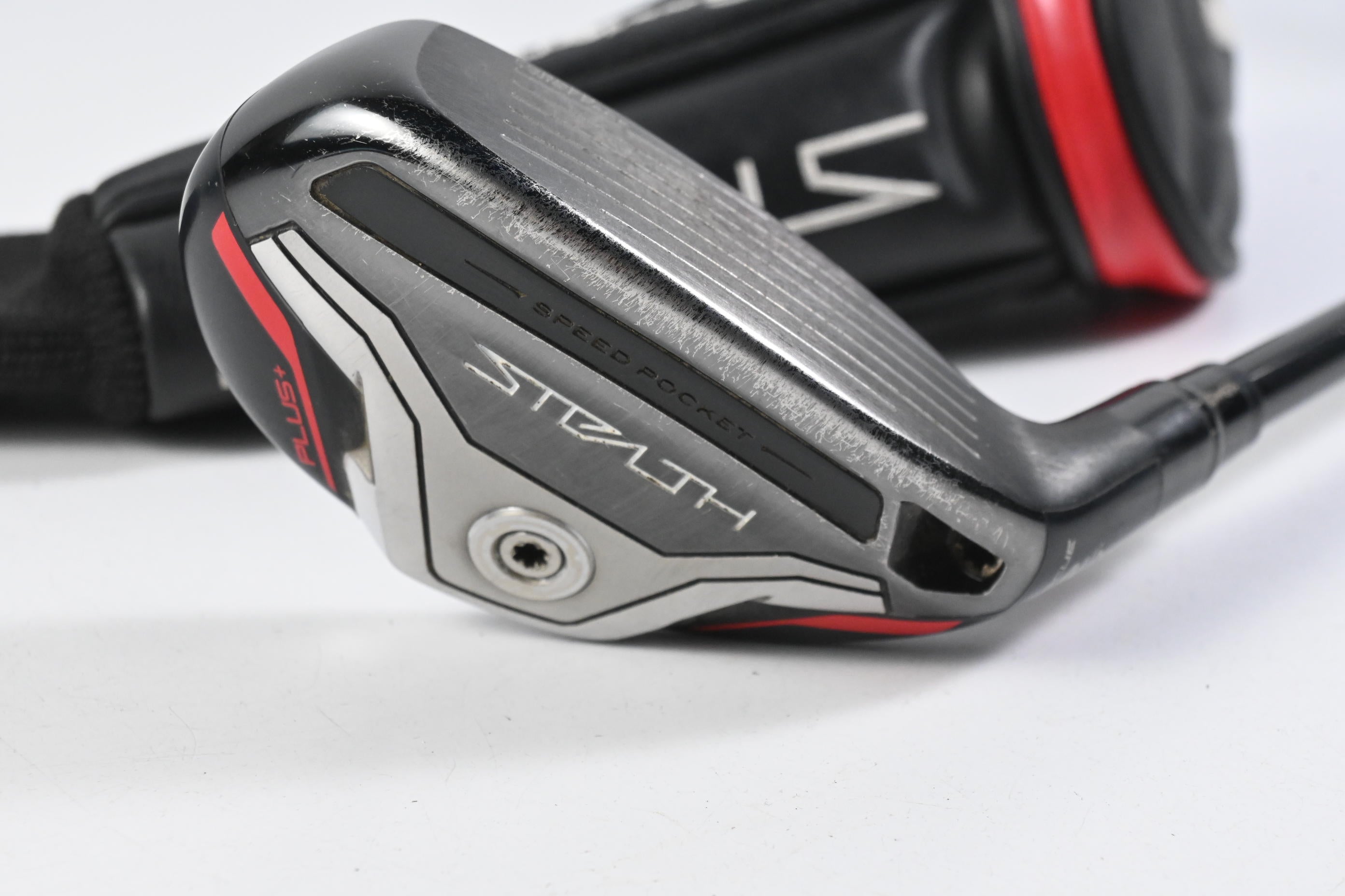 Taylormade Stealth Plus #2 Hybrid / 17 Degree / Stiff Flex HZRDUS Smoke Red RDX