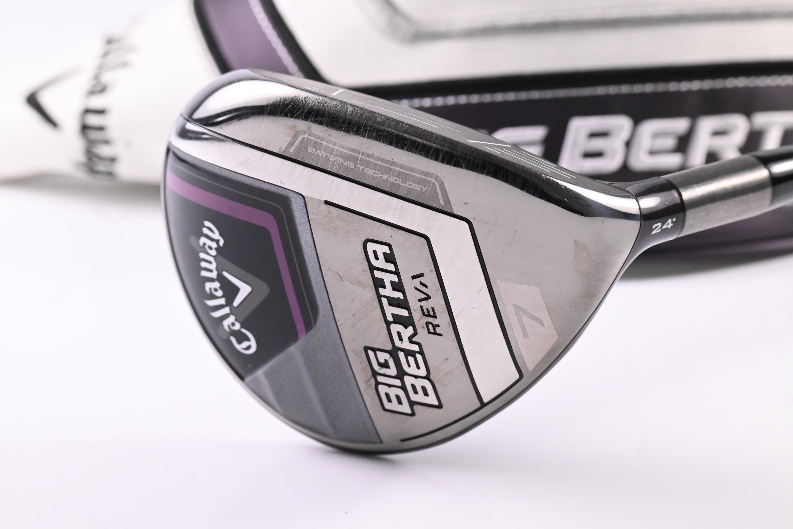 Ladies Callaway Big Bertha 2023 #7 Wood / 24 Degree / Ladies Flex RCH 50 Shaft