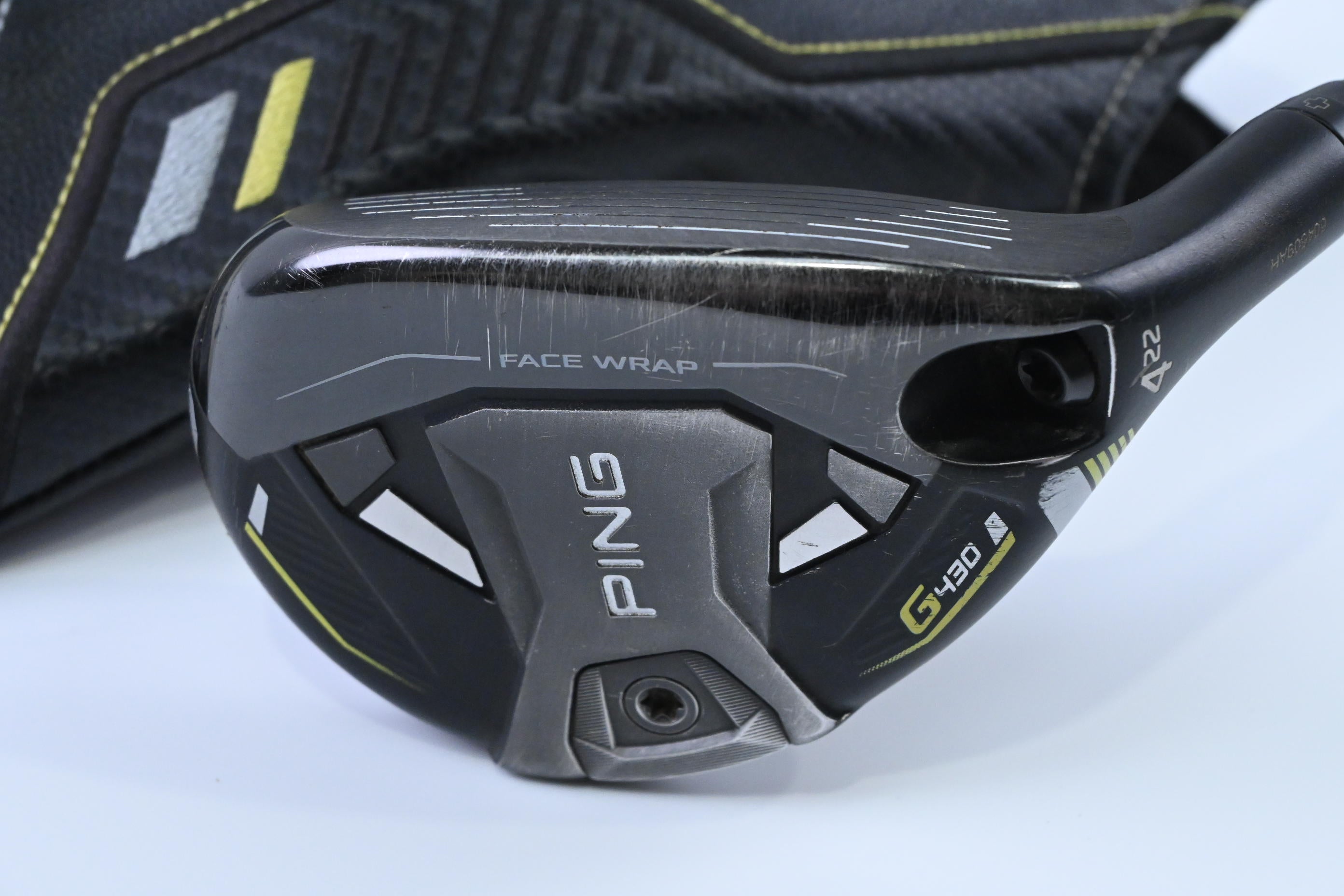 Ping G430 #4 Hybrid / 22 Degree / Regular Flex Ping Alta CB Black 70 Shaft