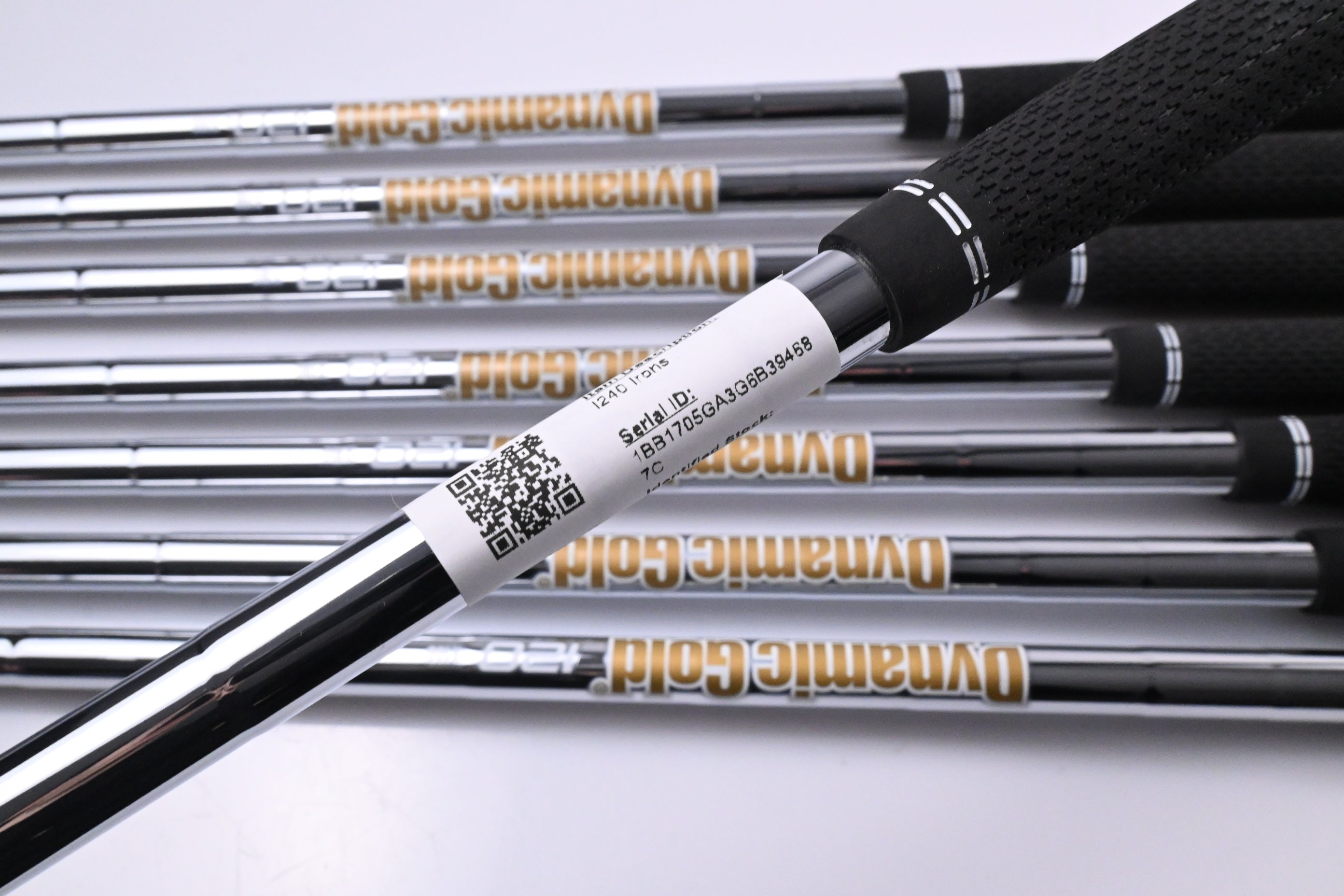 Ping I240 Irons / 3-PW / Blue Dot / X-Flex Dynamic Gold 120 X100 Shafts