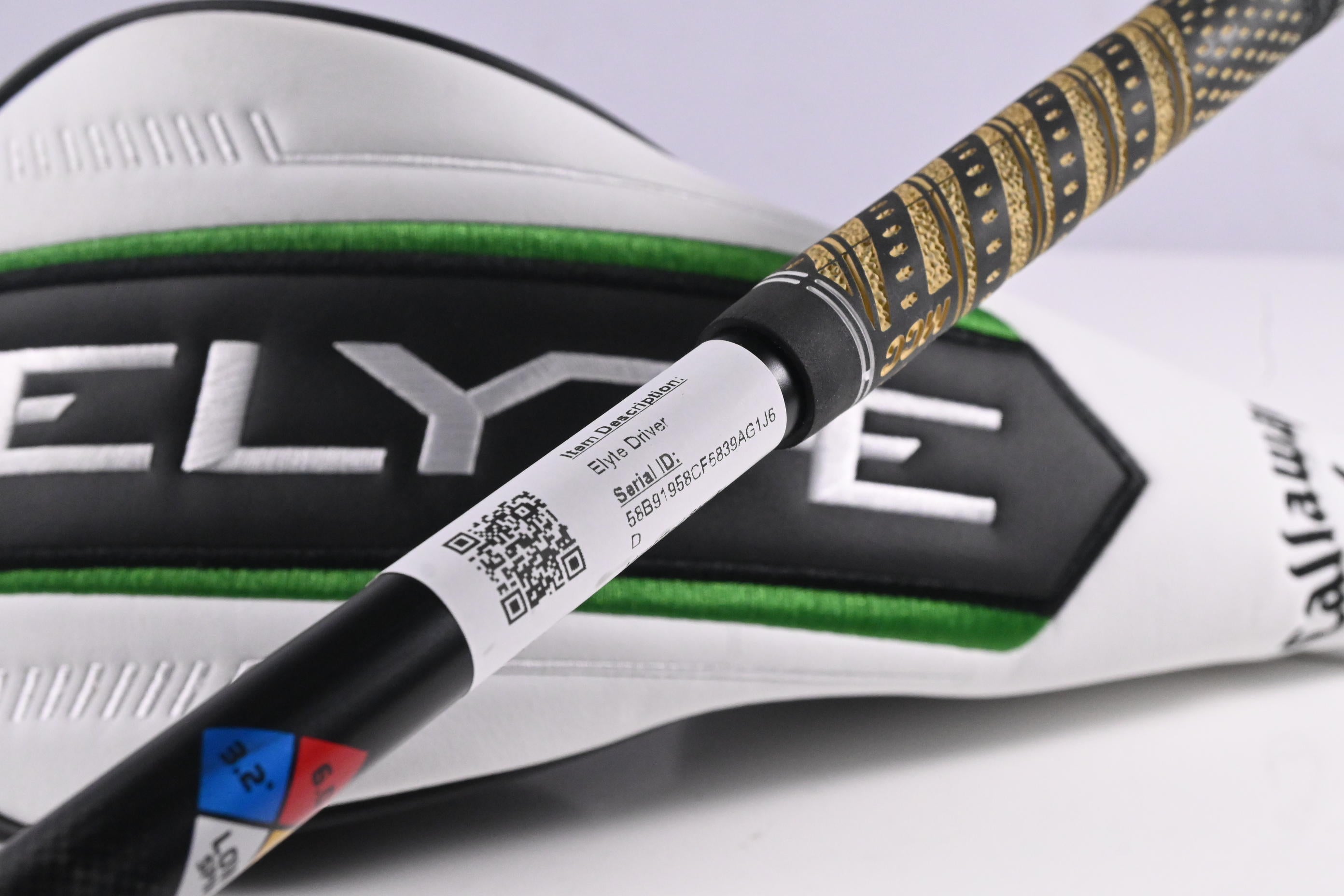 Callaway Elyte Driver / 9 Degree / Stiff Flex HZRDUS Gen5 Black 60 Shaft