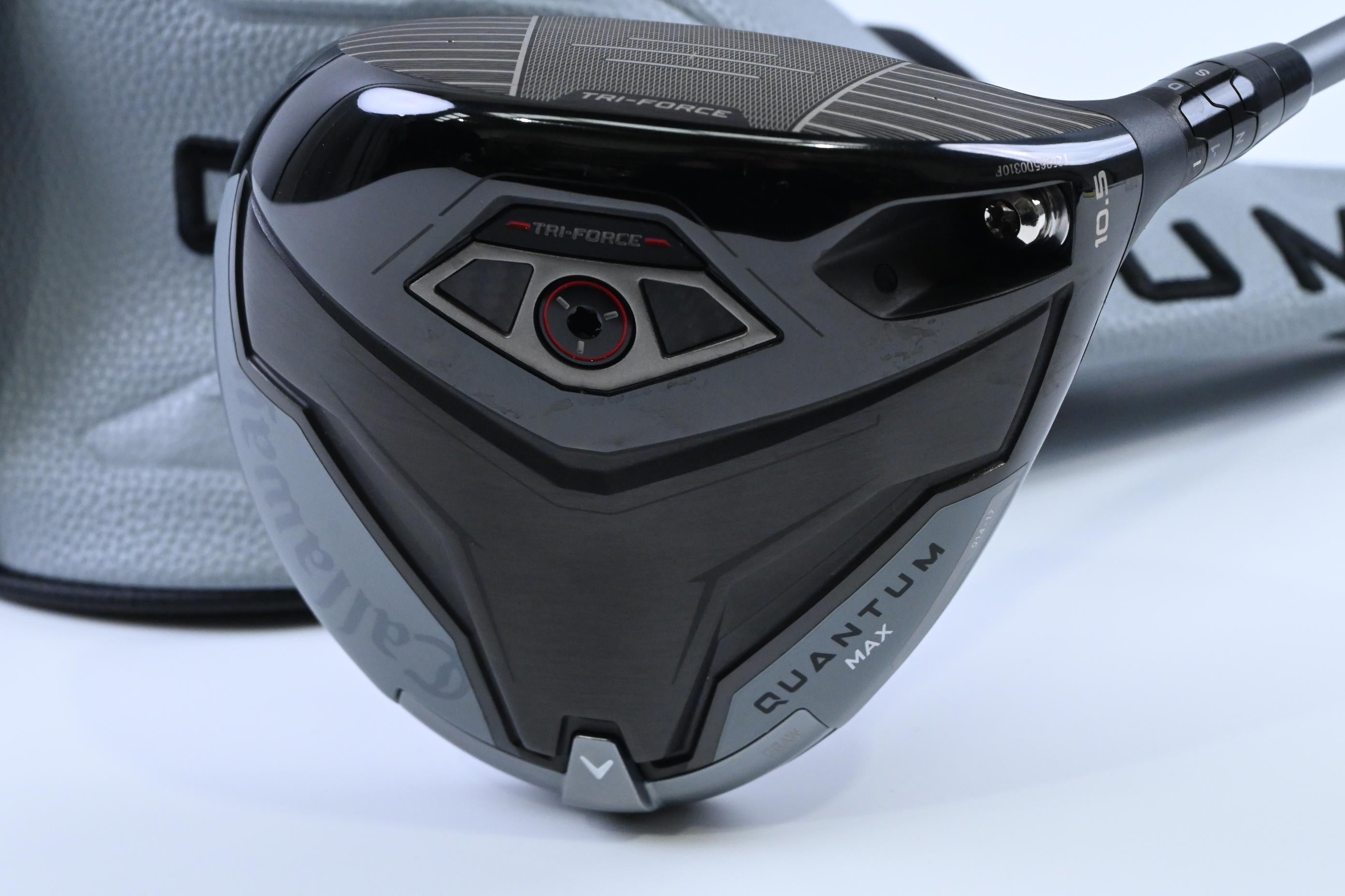 Callaway Quantum Max Driver / 10.5 Degree / Stiff Flex Denali Frost Silver 50