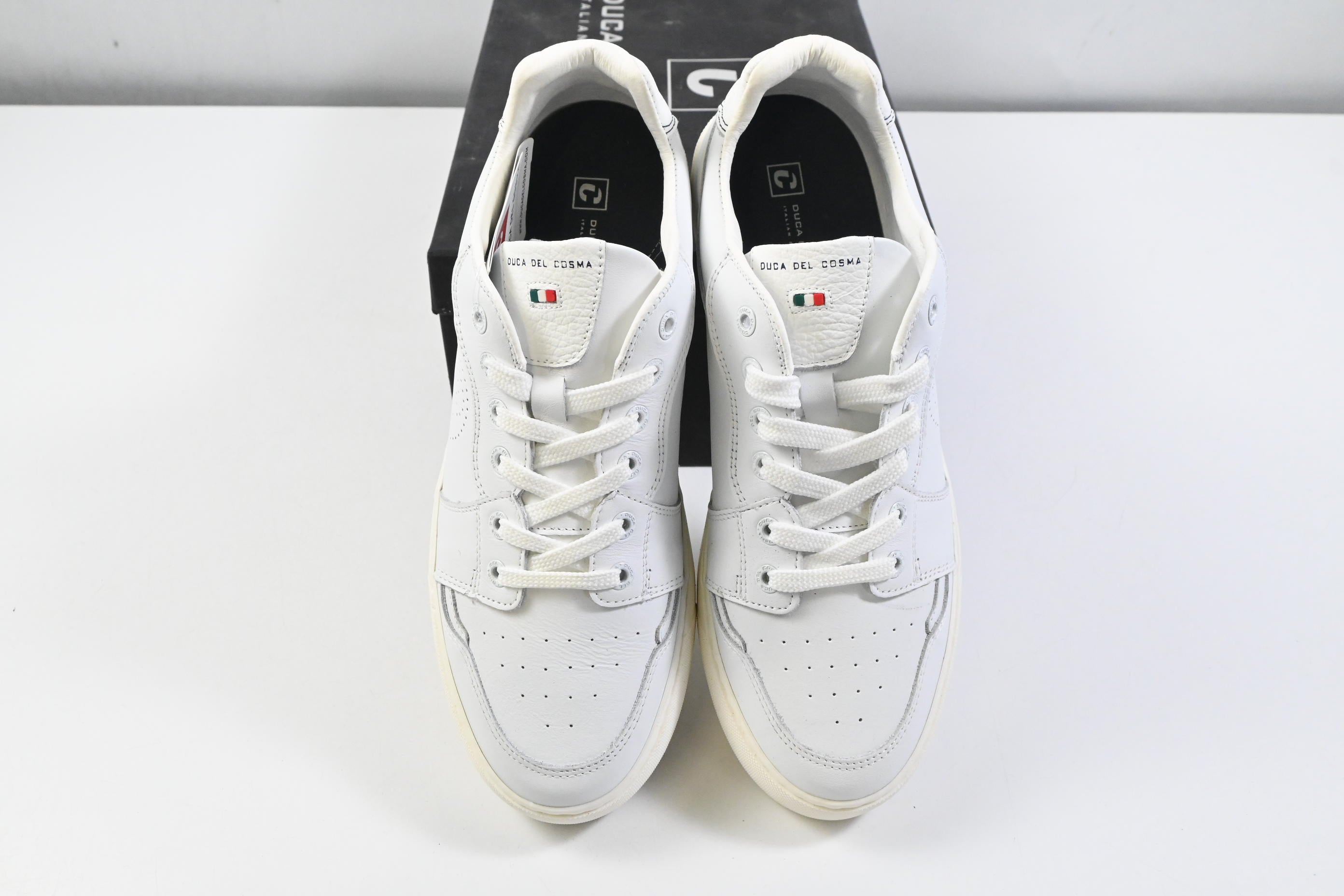 Duca Del Cosma Giordano Golf Shoes / Size UK 7 / White