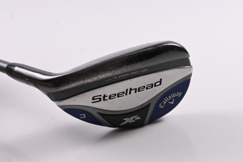 Left Hand Callaway Steelhead XR #3 Hybrid / 19 Degree / Senior Flex Matrix Ozik