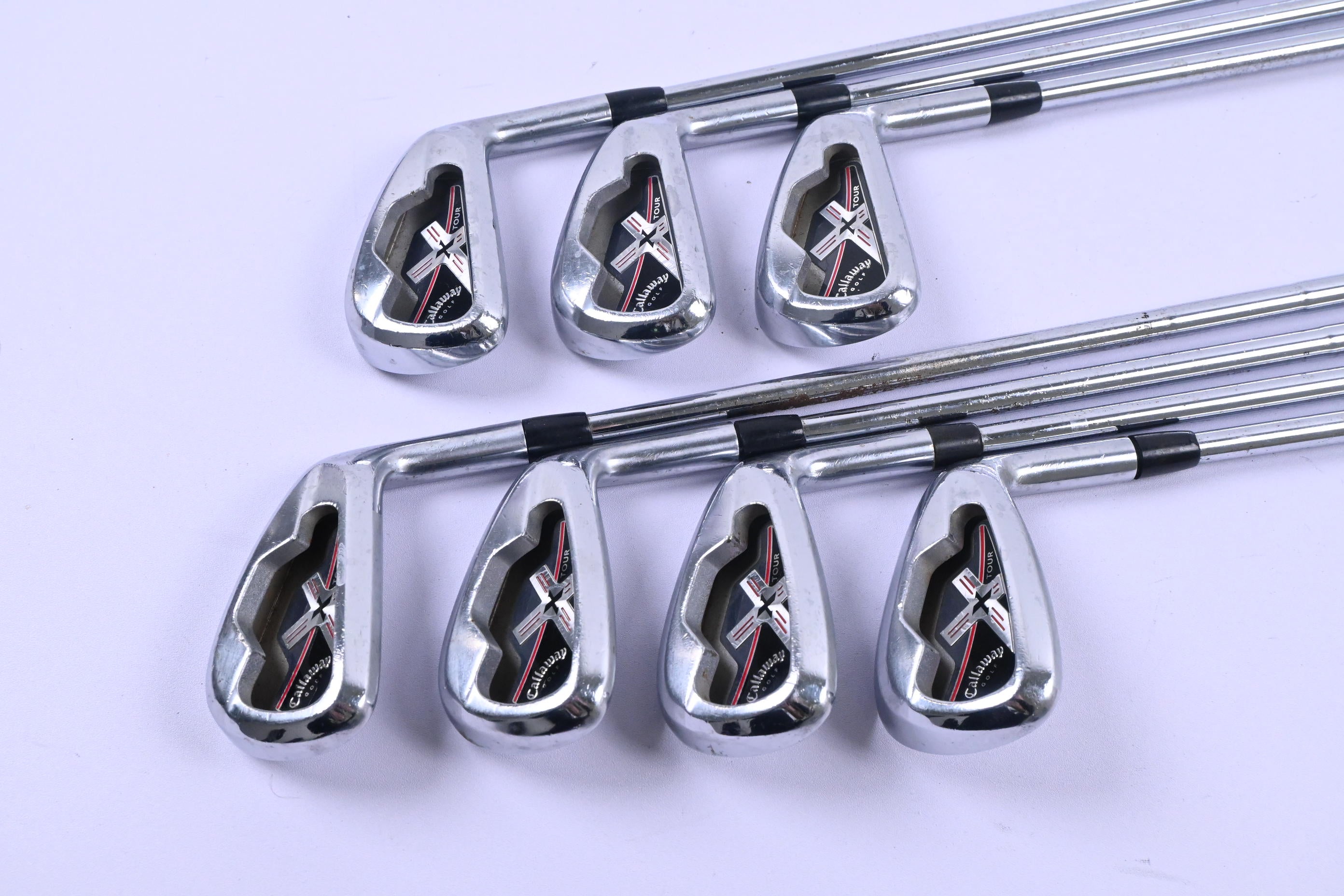 Callaway X-Tour Irons / 4-PW / Stiff Flex Dynamic Gold S300 Shafts