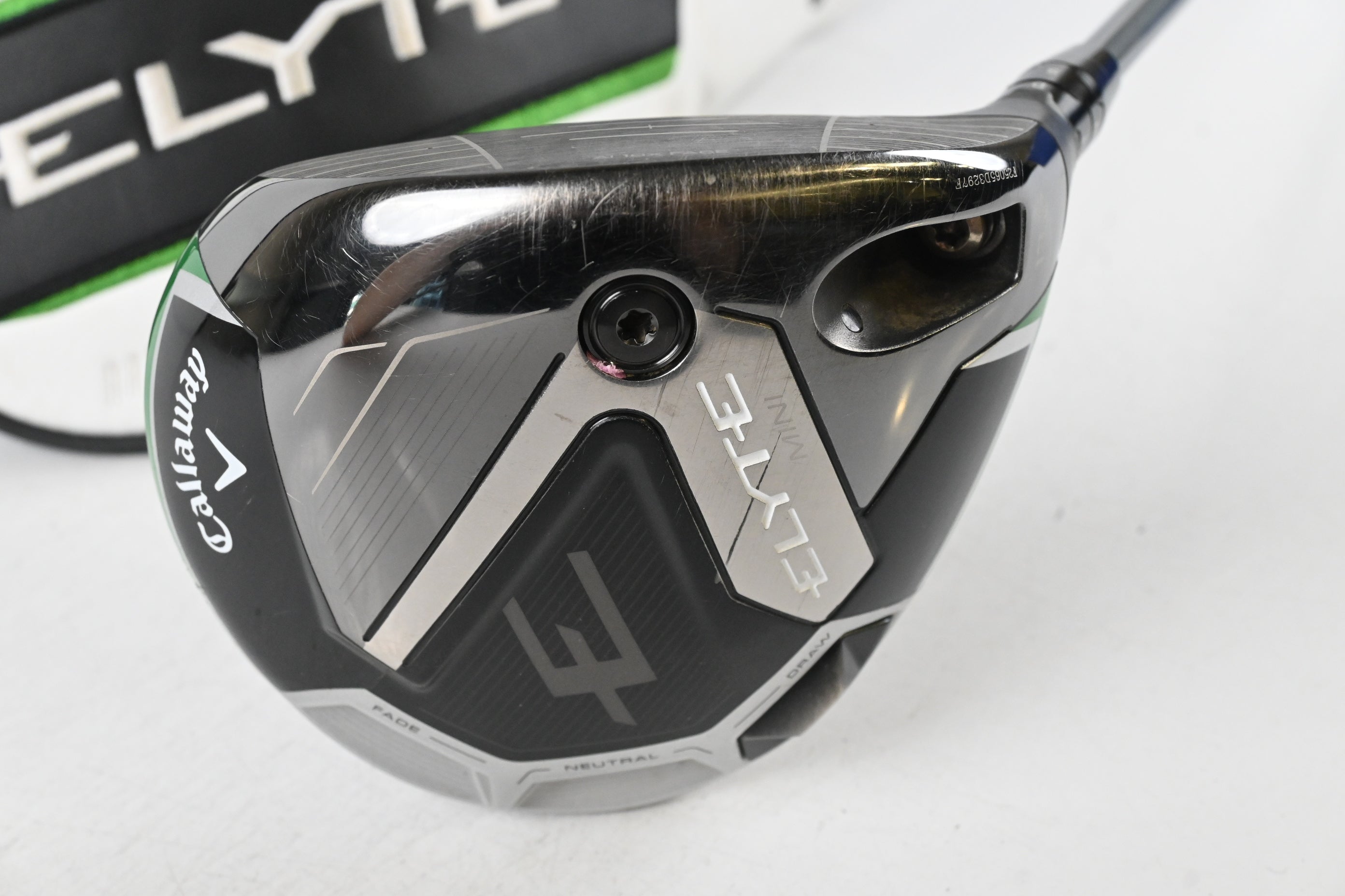 Callaway Elyte Mini Driver / 13.5 Degree / Stiff Flex Denali Charcoal 60 Shaft
