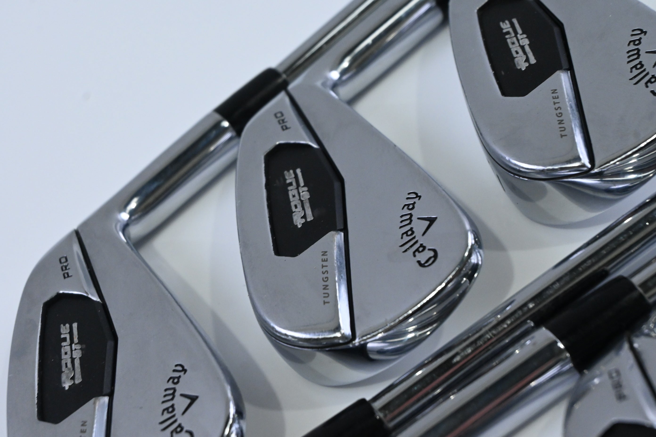 Callaway Rogue ST Pro Irons / 4-PW / Stiff Flex Elevate MPH 95