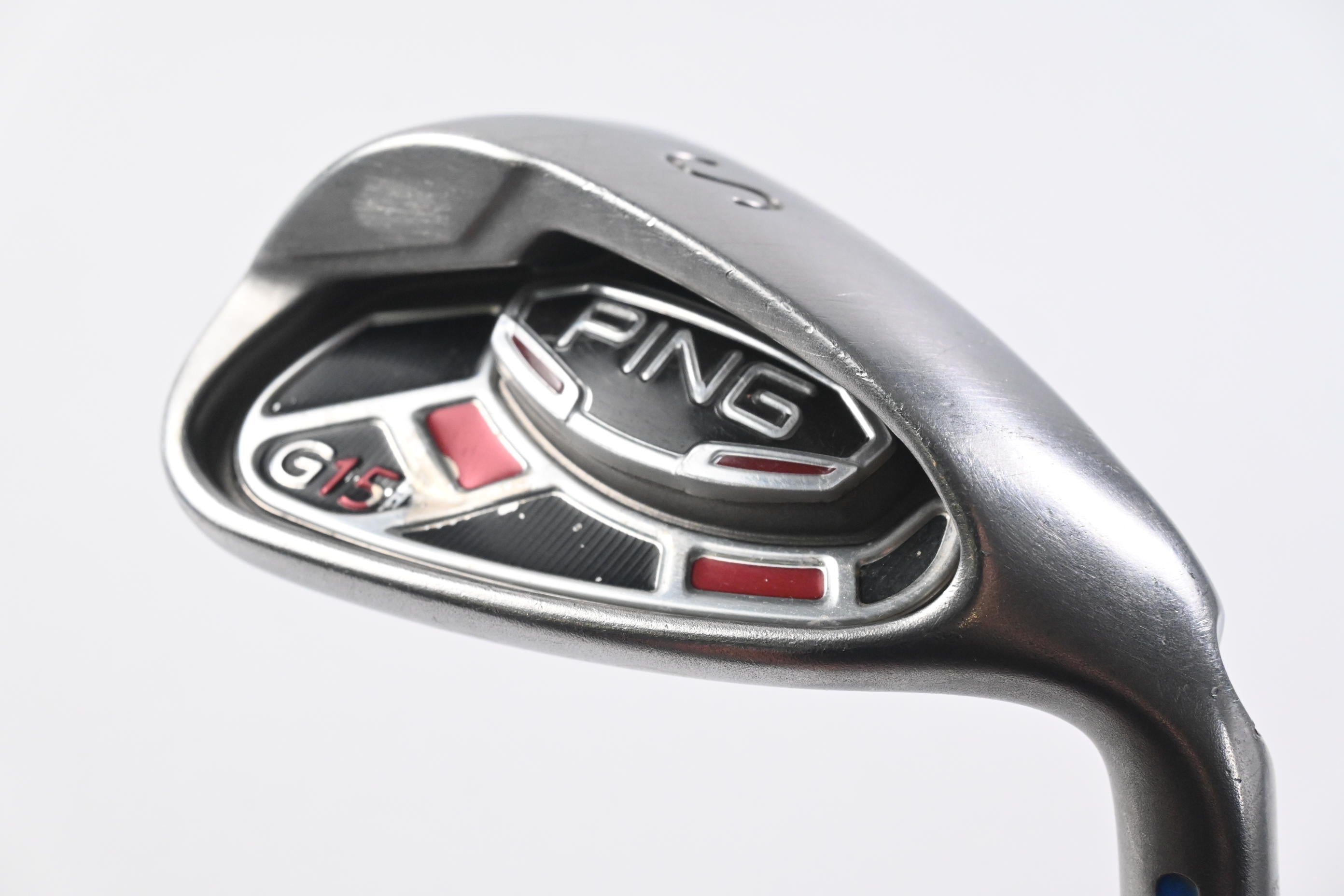 Ping G15 Sand Wedge / 54 Degree / Blue Dot / Stiff Flex Ping AWT Steel Shaft