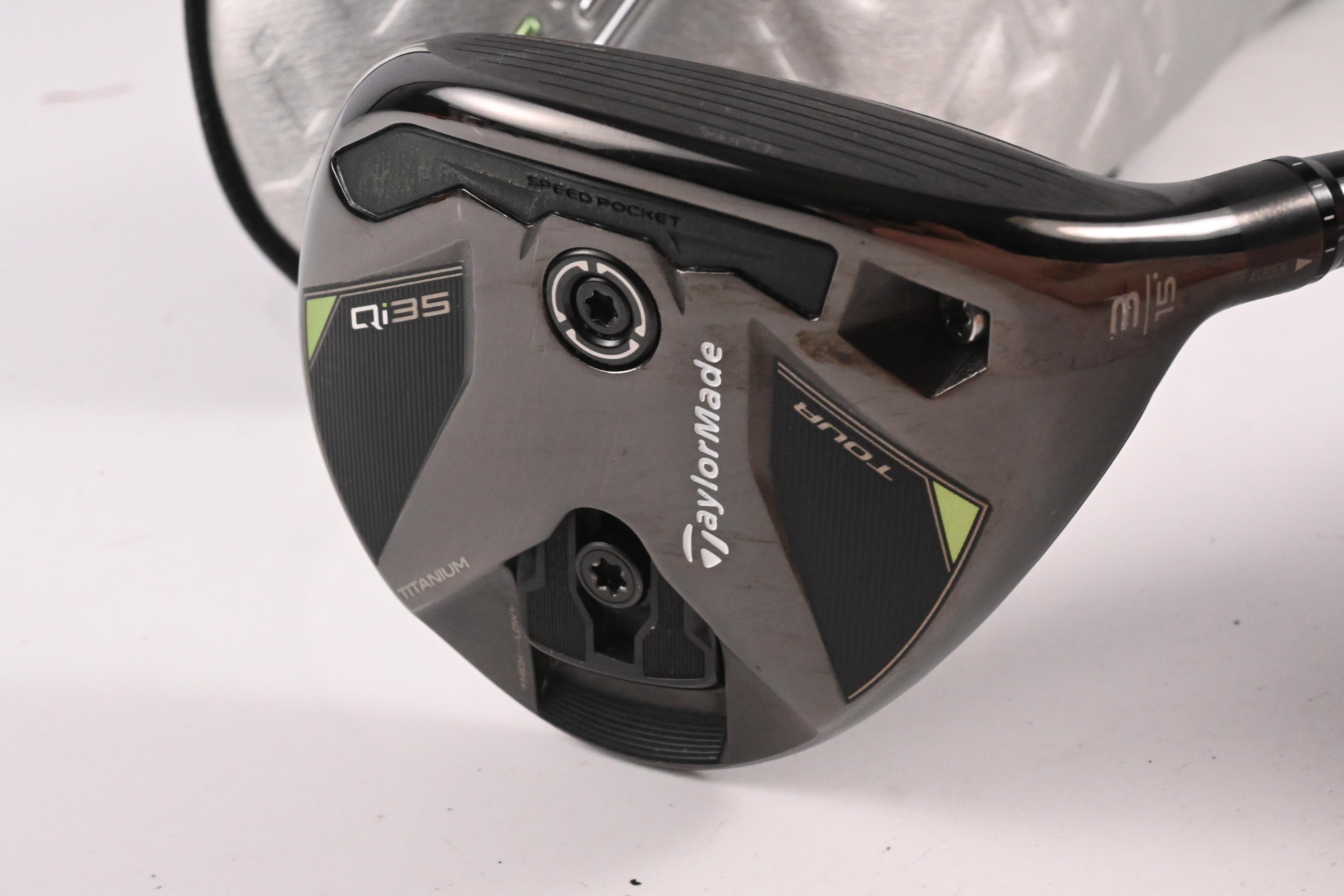 Taylormade Qi35 Tour #3 Wood / 15 Degree / Stiff Flex Kai'li Dark Waves 75 Shaft