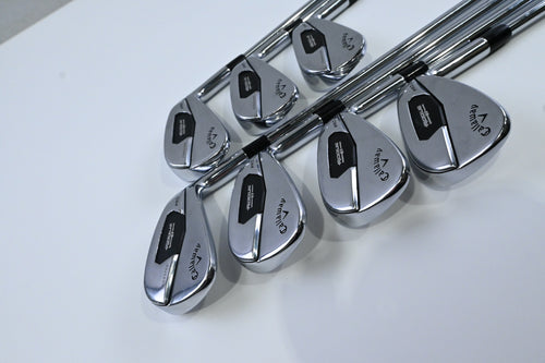 Callaway Rogue ST Pro Irons / 4-PW / Stiff Flex Elevate MPH 95