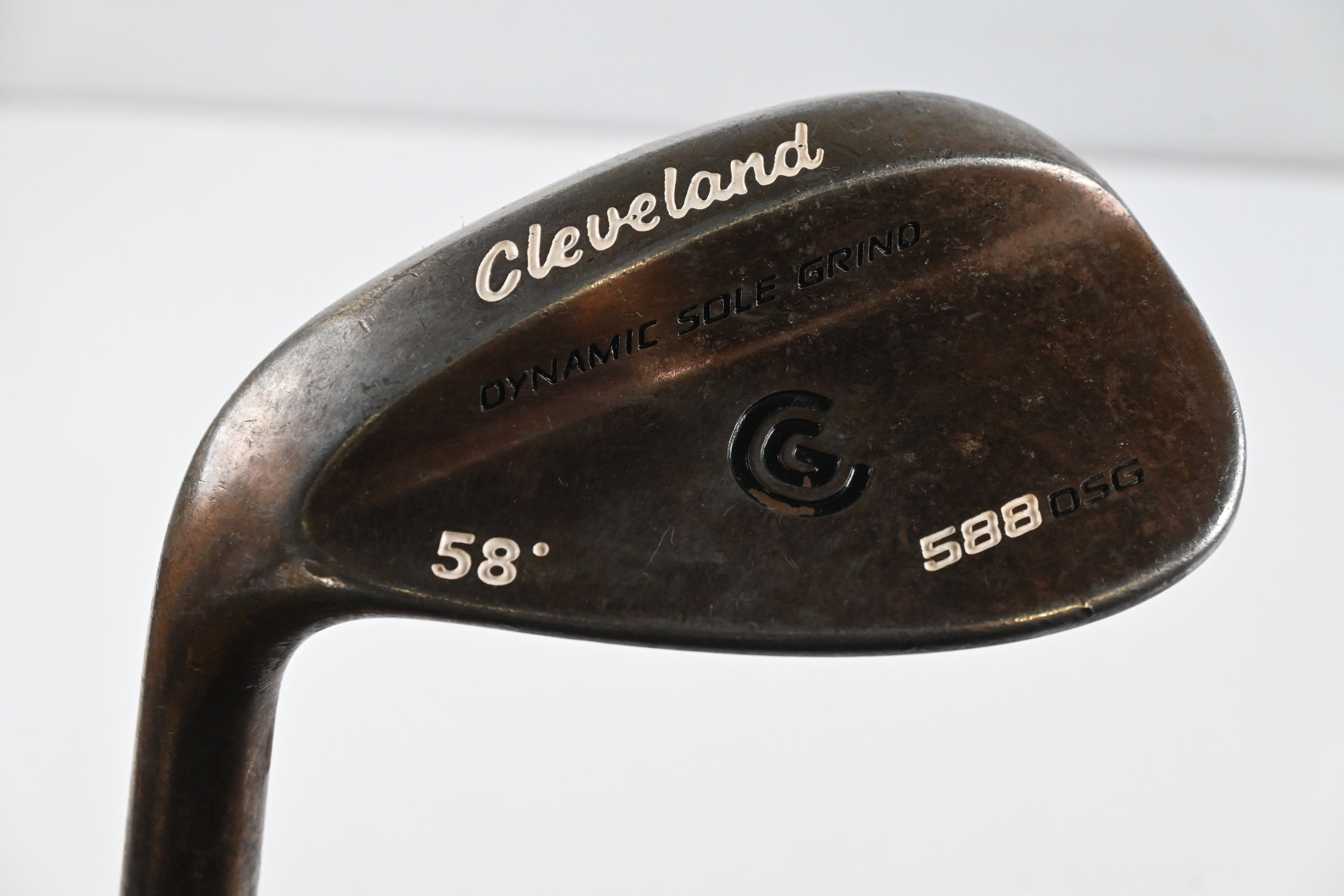 Left Hand Cleveland 588 DSG Lob Wedge / 58 Degree / Stiff Flex Steel Shaft