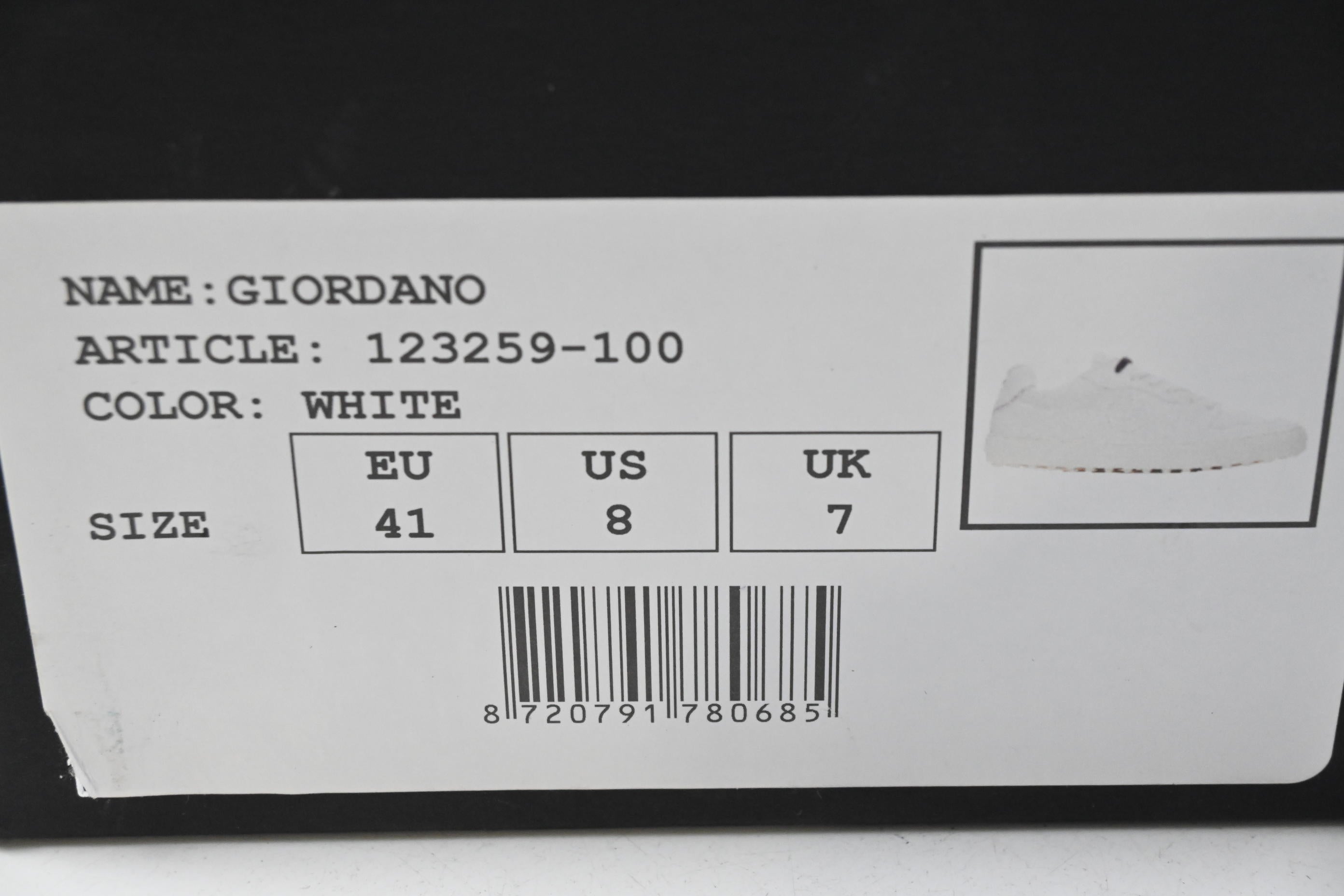 Duca Del Cosma Giordano Golf Shoes / Size UK 7 / White