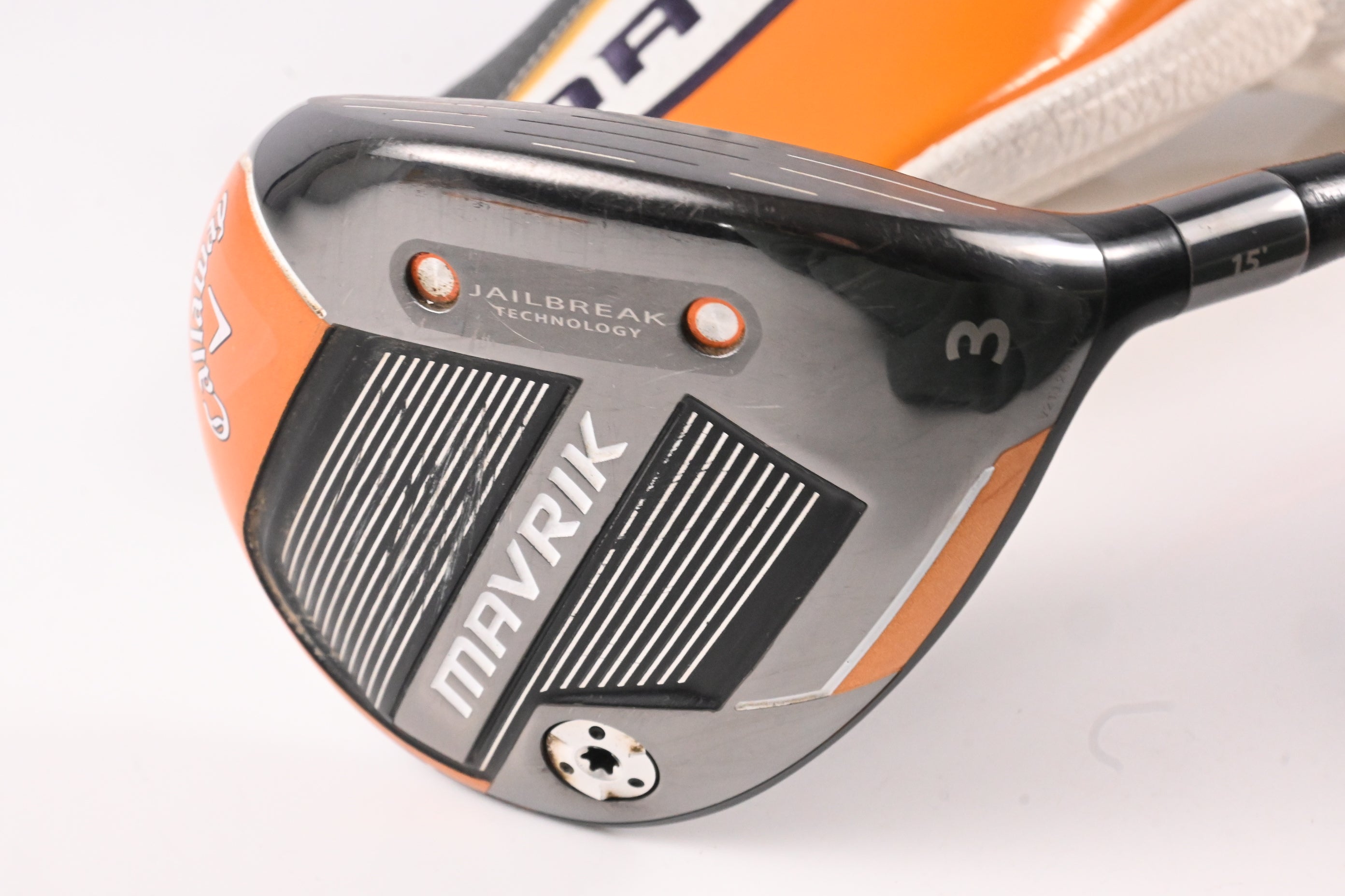 Callaway Mavrik #3 Wood / 15 Degree / Stiff Flex EvenFlow Riptide 60 Shaft