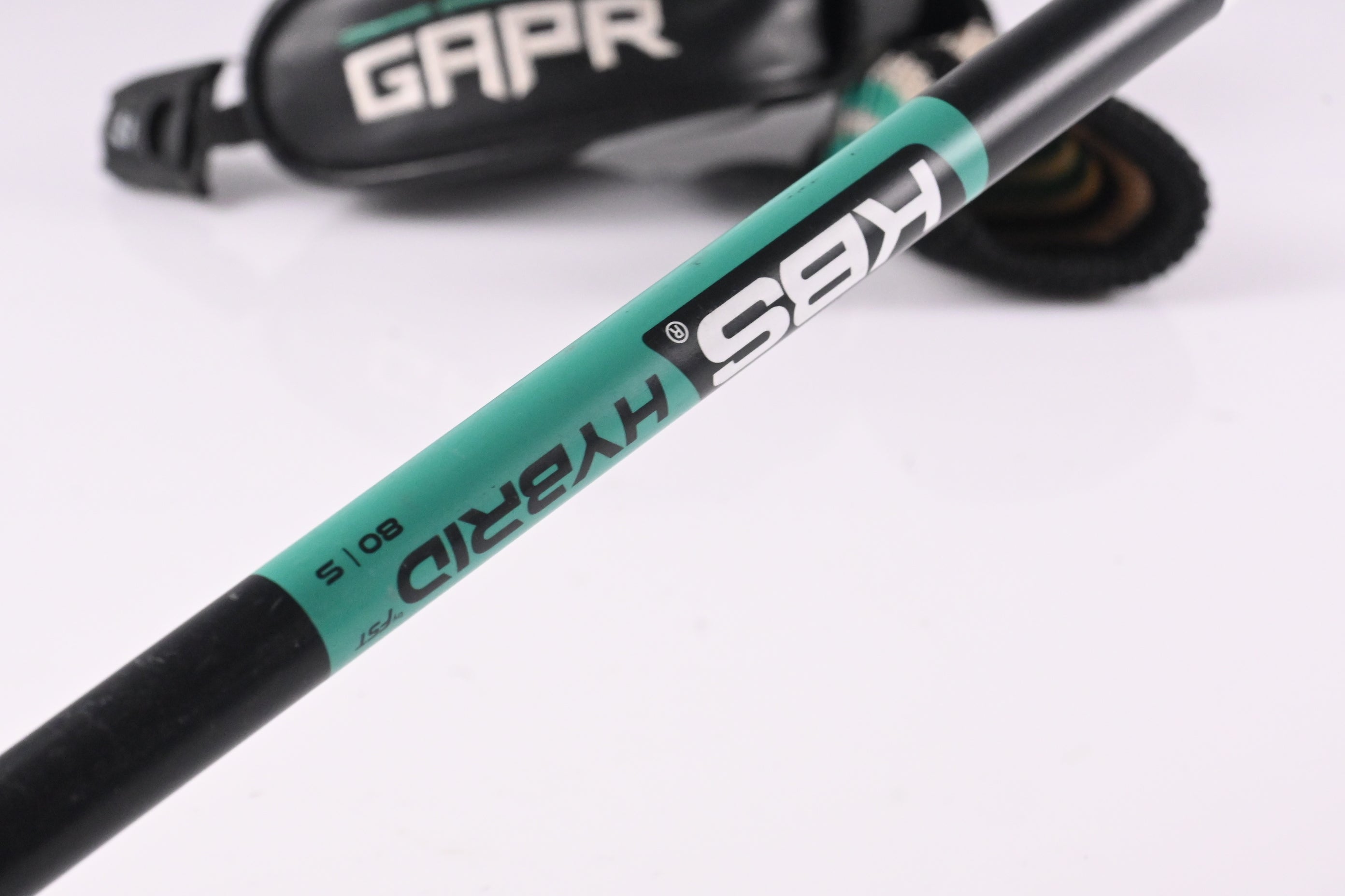 Taylormade GAPR Mid #3 Hybrid / 18 Degree / Stiff Flex KBS Hybrid 80 Shaft