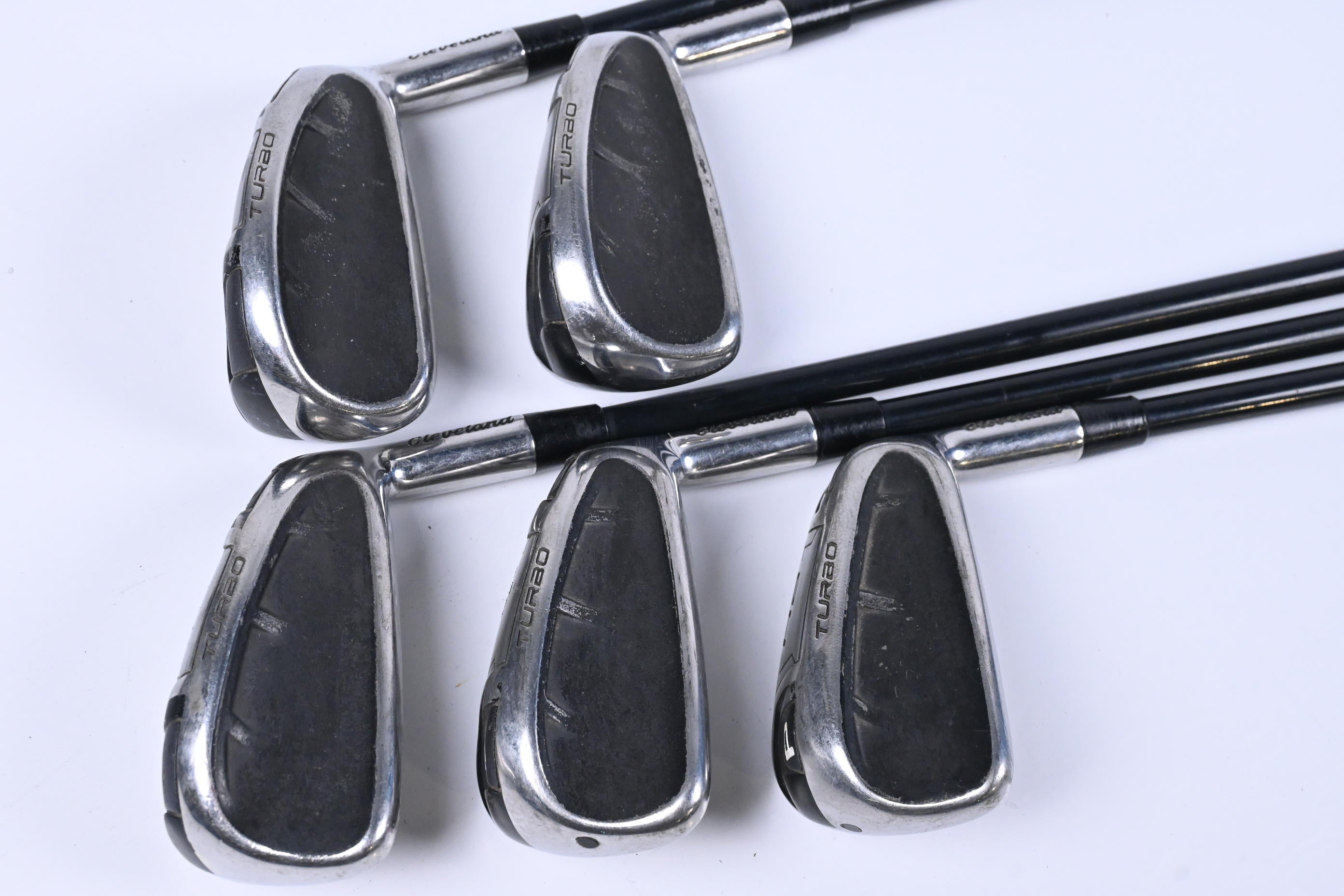 Cleveland Launcher HB Turbo Irons / 6-PW / Stiff Flex Miyazaki Shafts