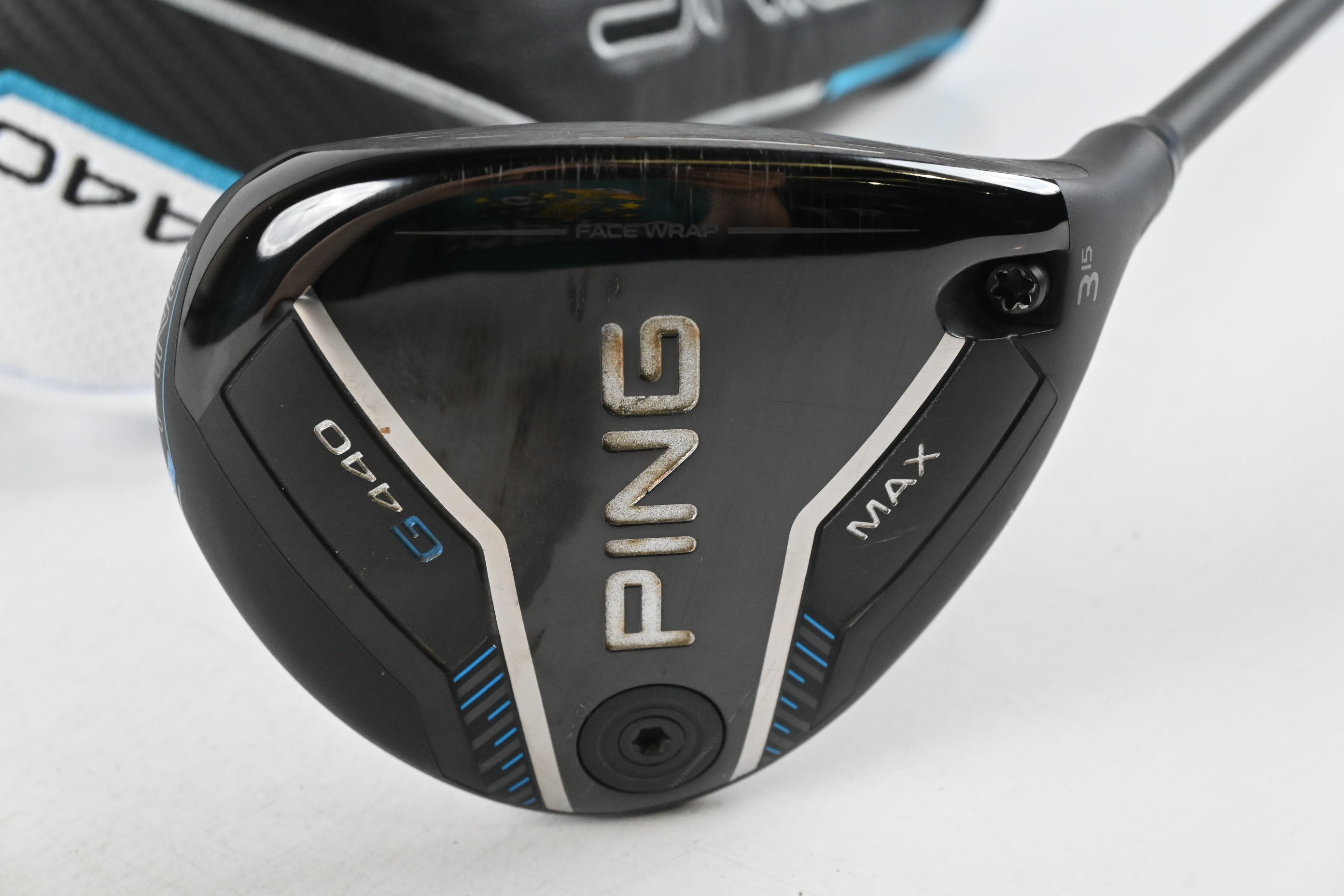 Ping G440 Max #3 Wood / 15 Degree / Stiff Flex Ping Alta CB Blue 65 Shaft