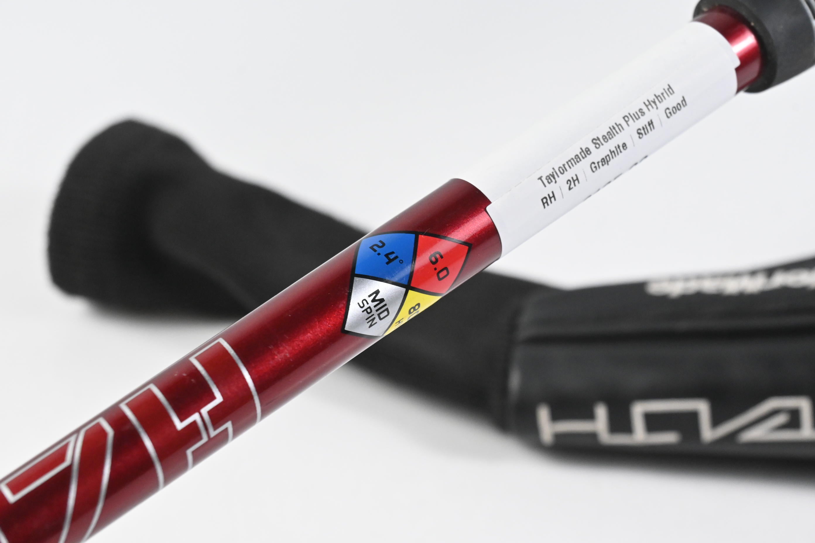 Taylormade Stealth Plus #2 Hybrid / 17 Degree / Stiff Flex HZRDUS Smoke Red RDX
