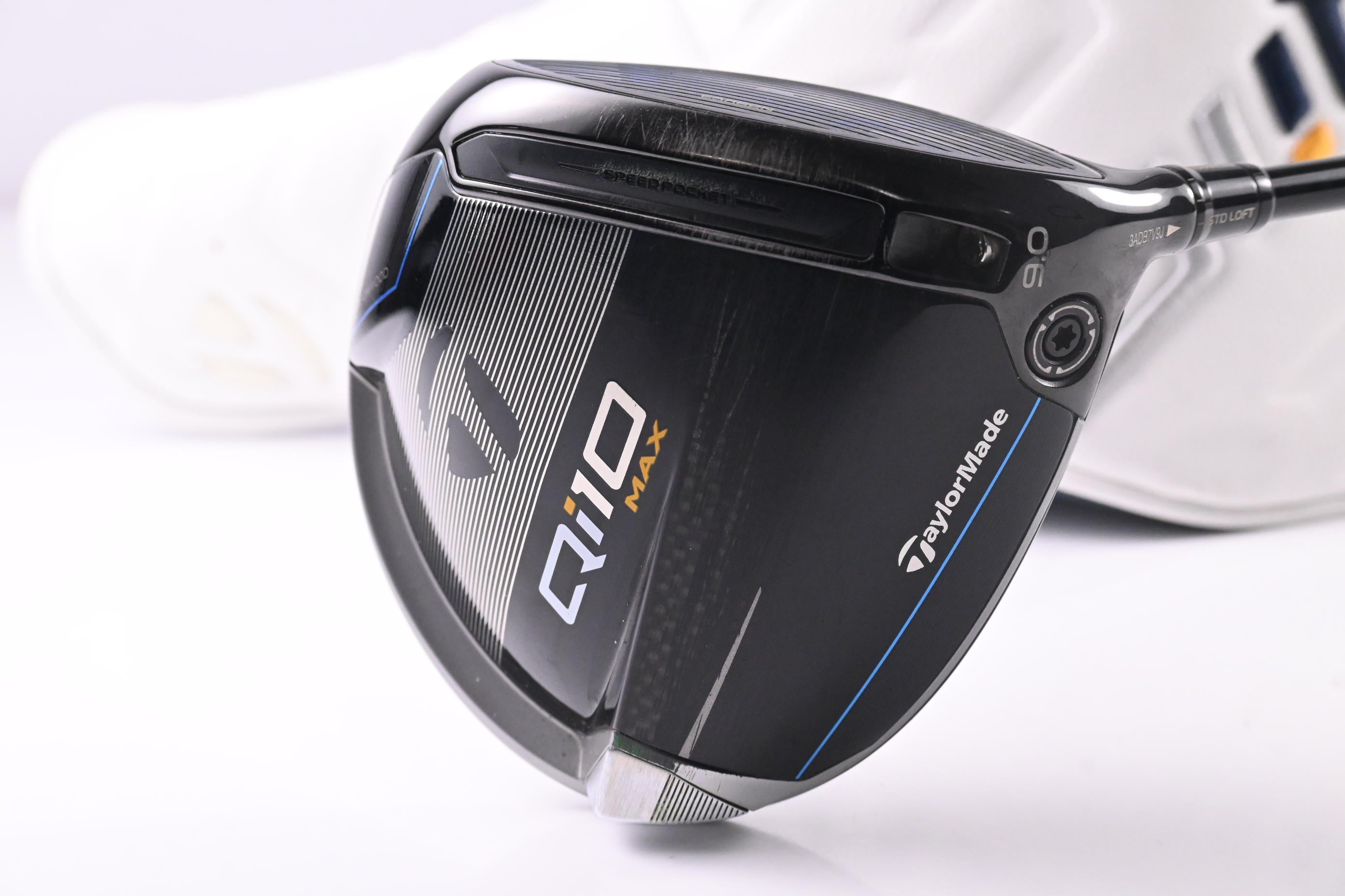 Taylormade Qi10 Max Driver / 9 Degree / Stiff Flex Ventus TR Blue 5 Shaft