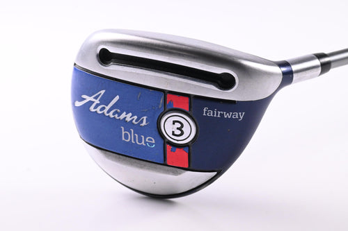 Adams Blue #3 Wood / 15 Degree / Regular Flex Aldila Blue 55 Shaft