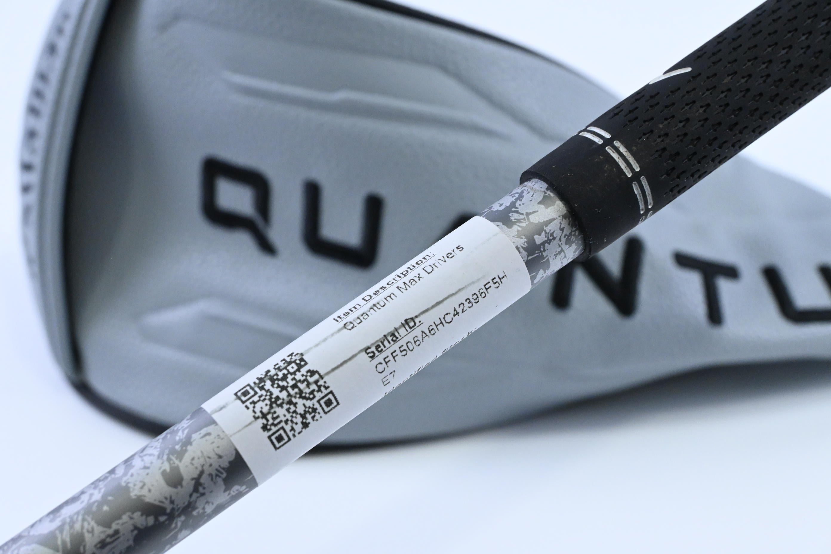 Callaway Quantum Max Driver / 10.5 Degree / Stiff Flex Denali Frost Silver 50