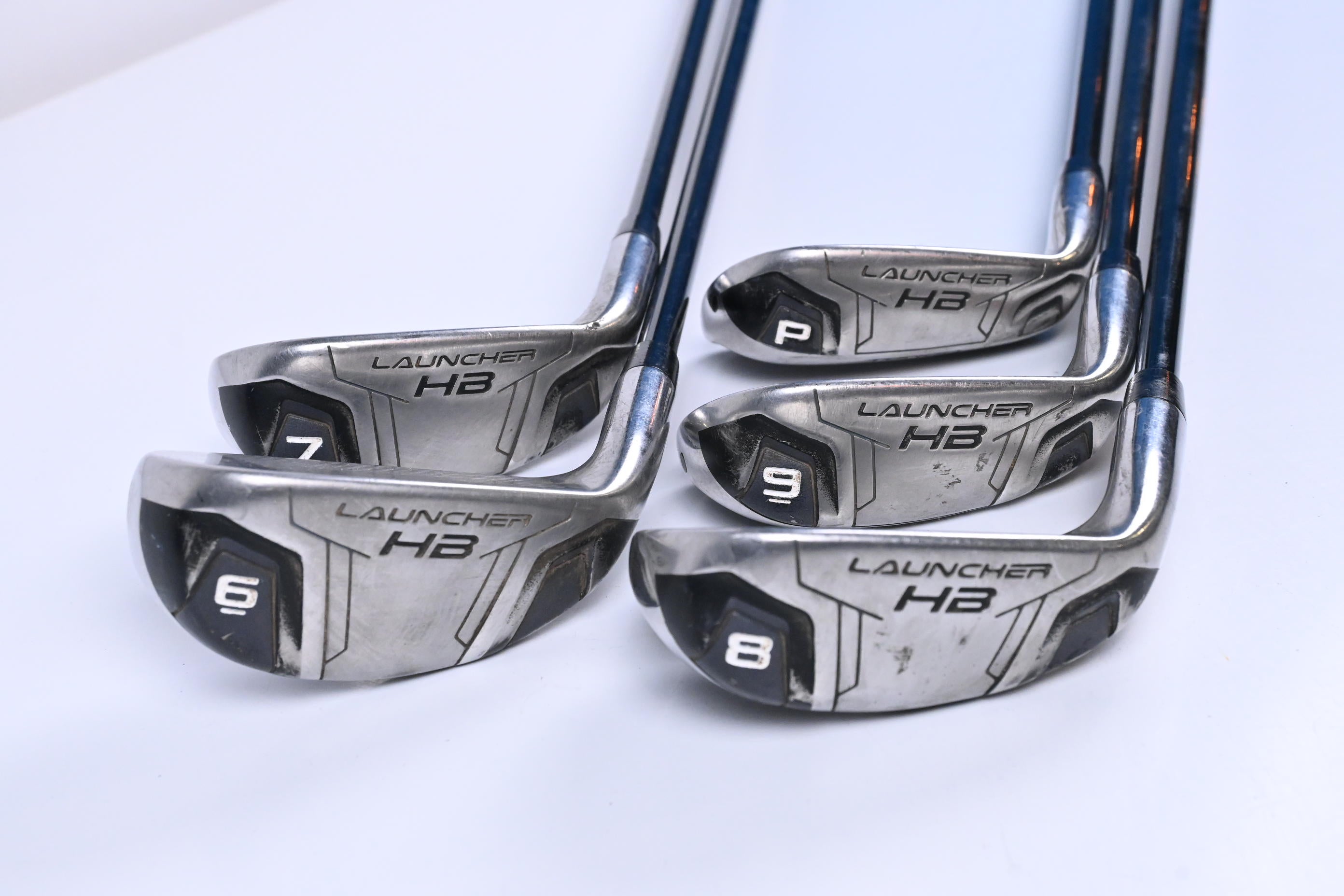 Cleveland Launcher HB Turbo Irons / 6-PW / Stiff Flex Miyazaki Shafts