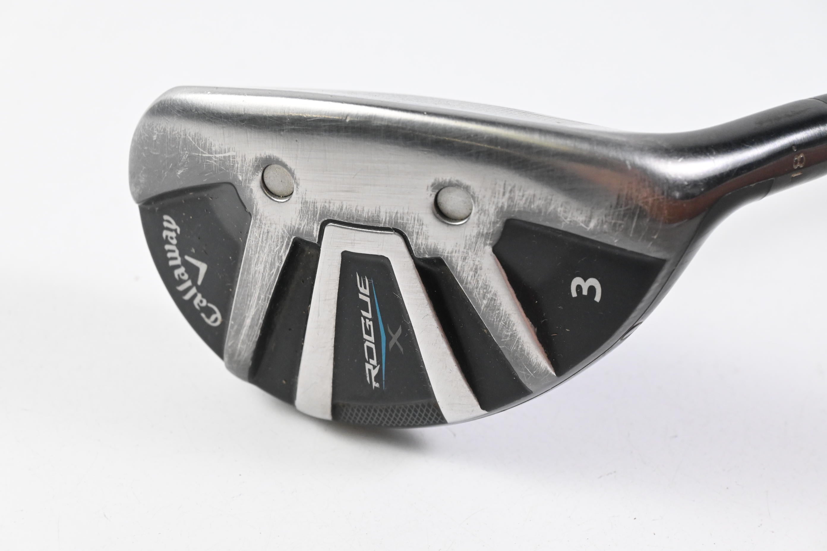 Callaway Rogue #3 Hybrid / 18 Degree / Stiff Flex Aldila Synergy 50 Shaft