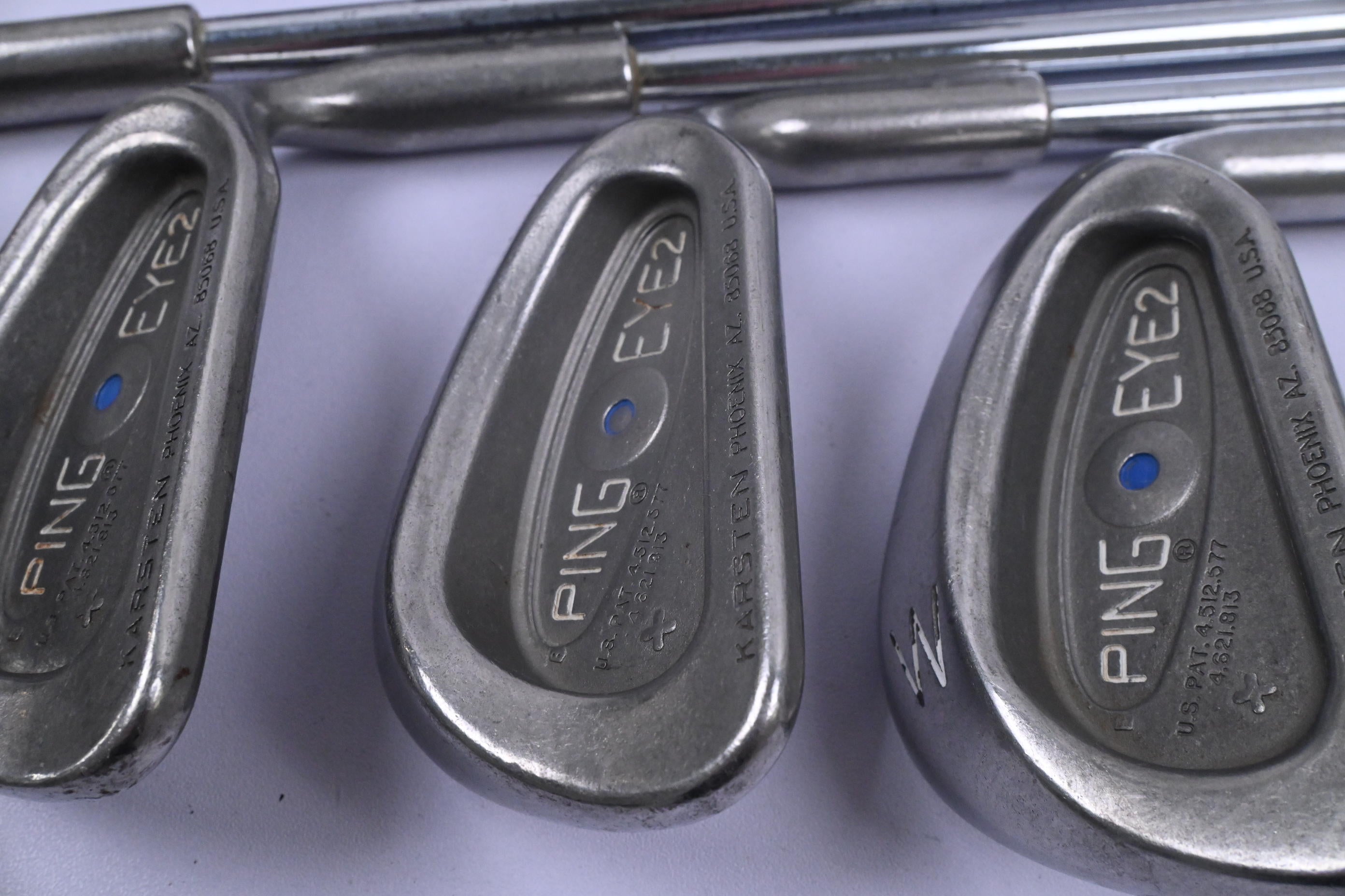 Ping Eye 2 Irons / 3-PW / Blue Dot / Stiff Flex Ping JZ Red Shafts