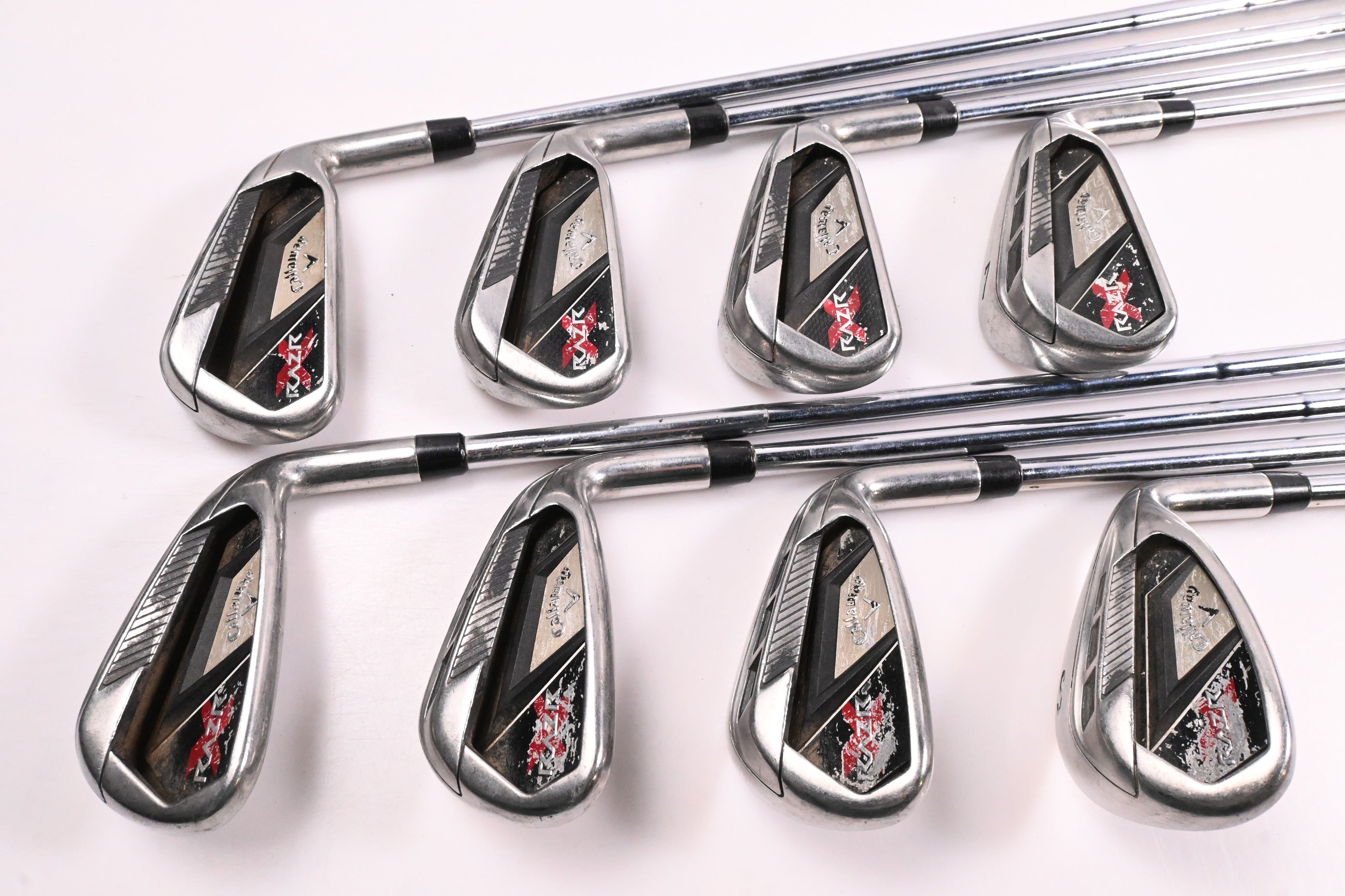 Callaway RAZR X Irons / 4-PW+SW / UniFlex Callaway Shafts