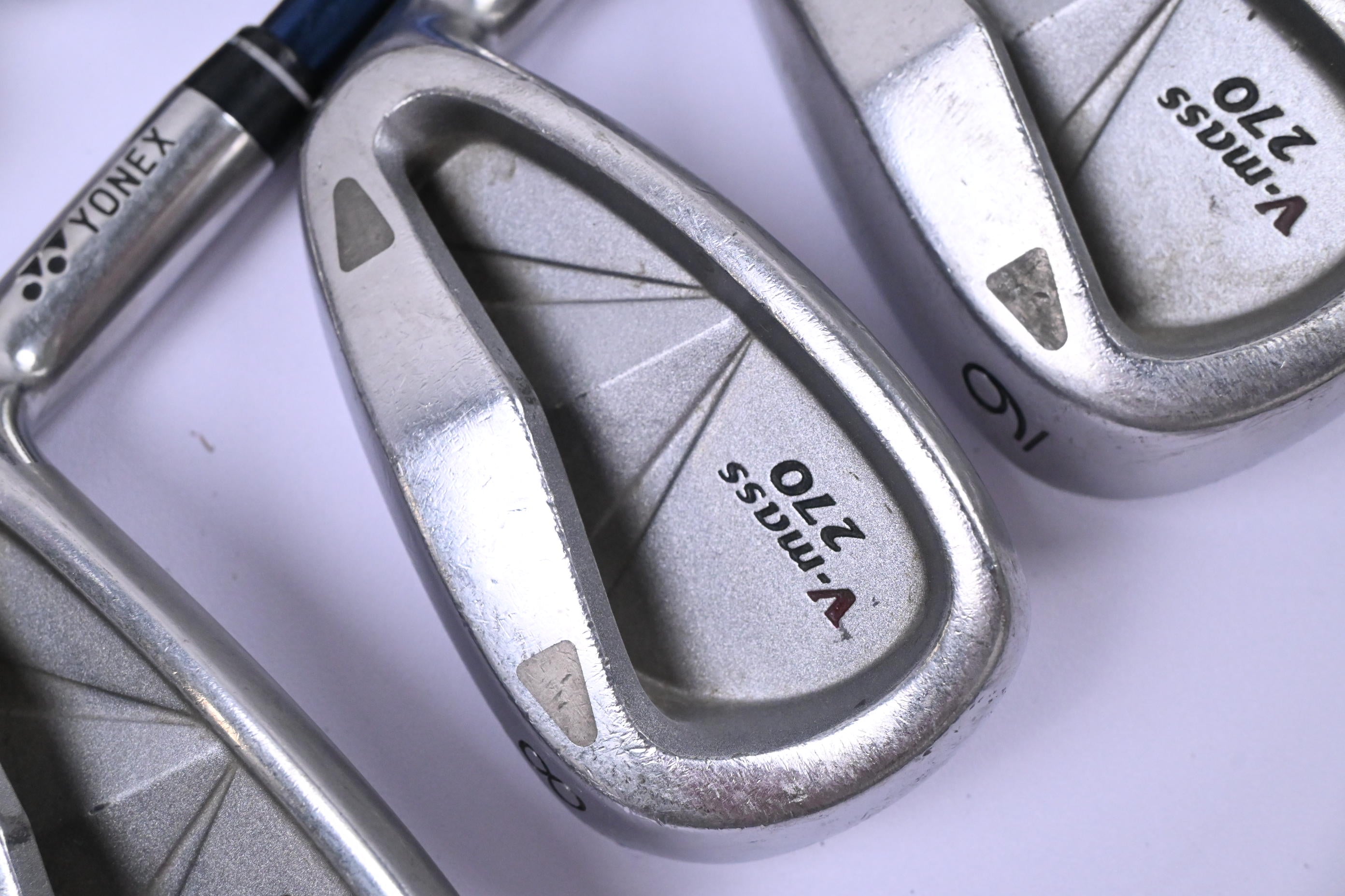 Yonex V-Mass 270 Irons / 3-PW / Regular Flex Yonex Ultimum Ti 50 Shafts