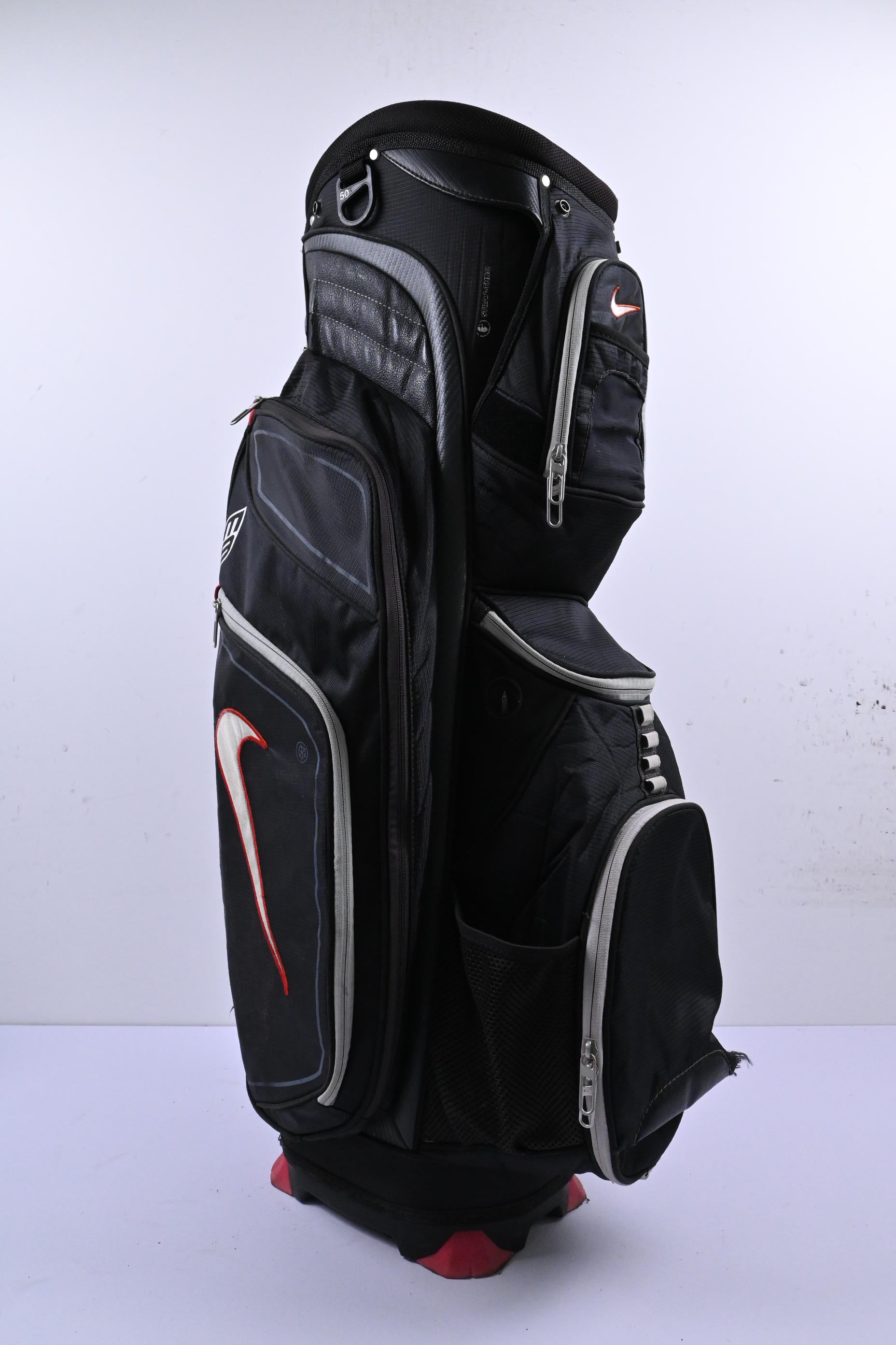 Nike E9 Cart Bag / 14-Way Divider / Black & Grey