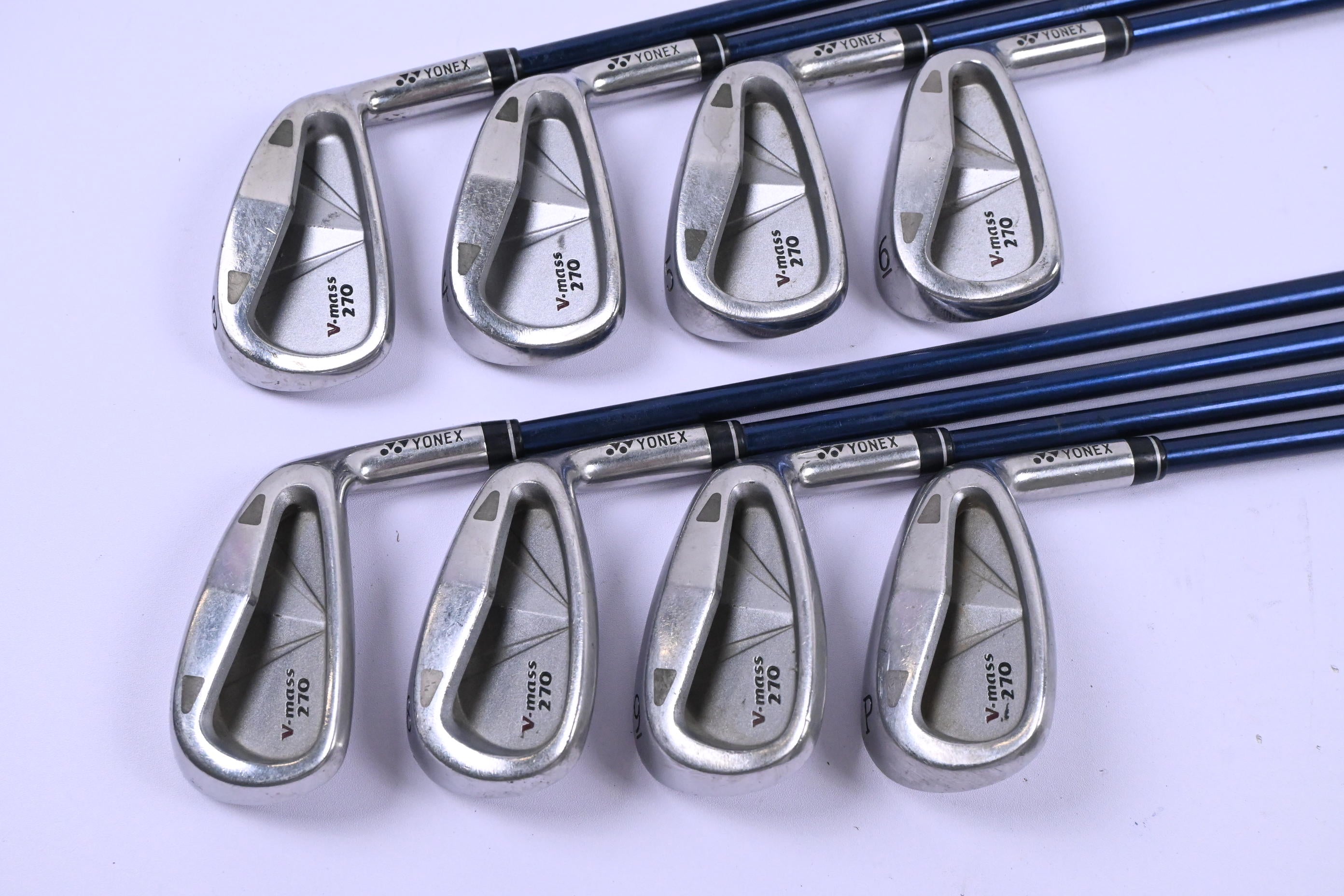 Yonex V-Mass 270 Irons / 3-PW / Regular Flex Yonex Ultimum Ti 50 Shafts