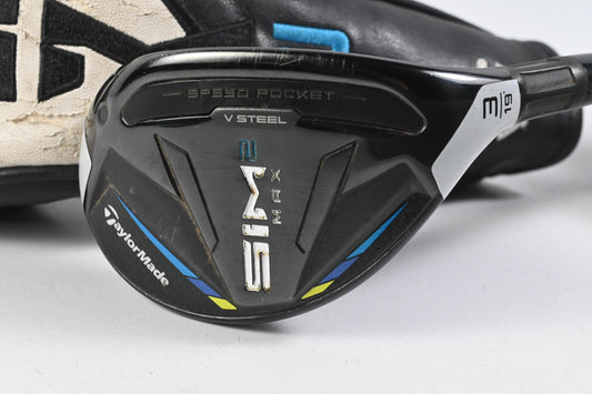 Taylormade SIM2 Max #3 Hybrid / 19 Degree / Stiff Flex Fujikura Ventus Blue 7