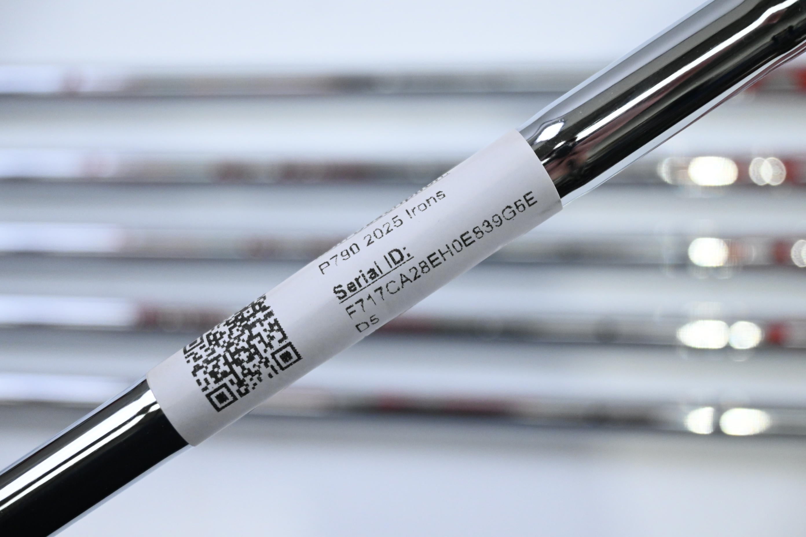 Taylormade P790 2025 Irons / 5-PW / Stiff Flex NS Pro Modus3 Tour 120 Shaft