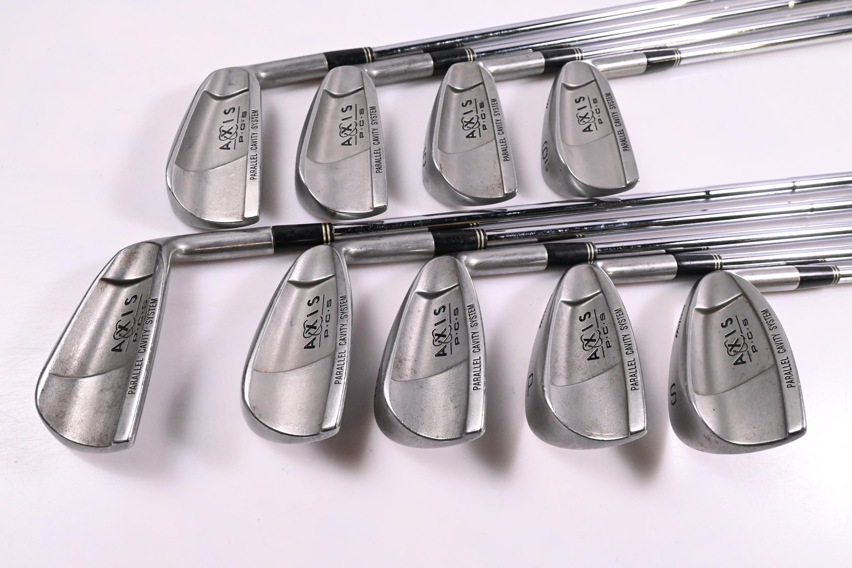 Mizuno Axis Irons / 3-PW+SW / Regular Flex Mizuno Shafts