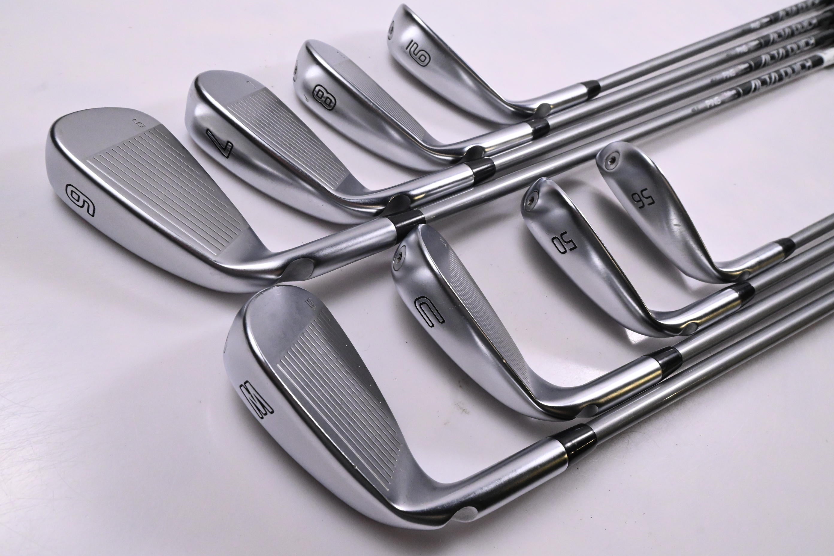 Ping G730 Irons / 6-PW+GW+50°+56° / Blue Dot / Senior Flex Ping Alta Quick 45