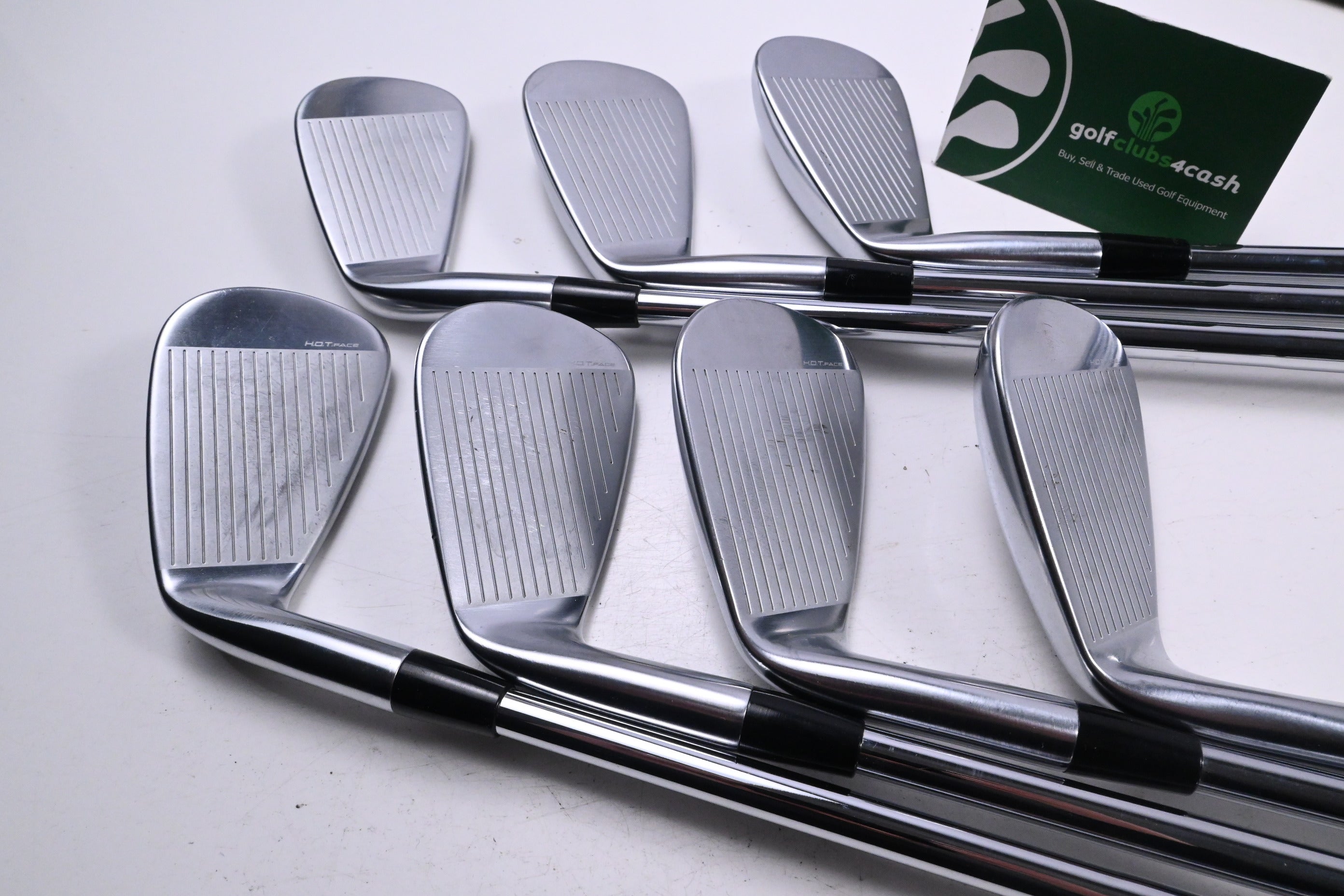 Cobra King Tec 2025 Irons / 5-PW+GW / Stiff Flex KBS $-Taper 120 Shafts