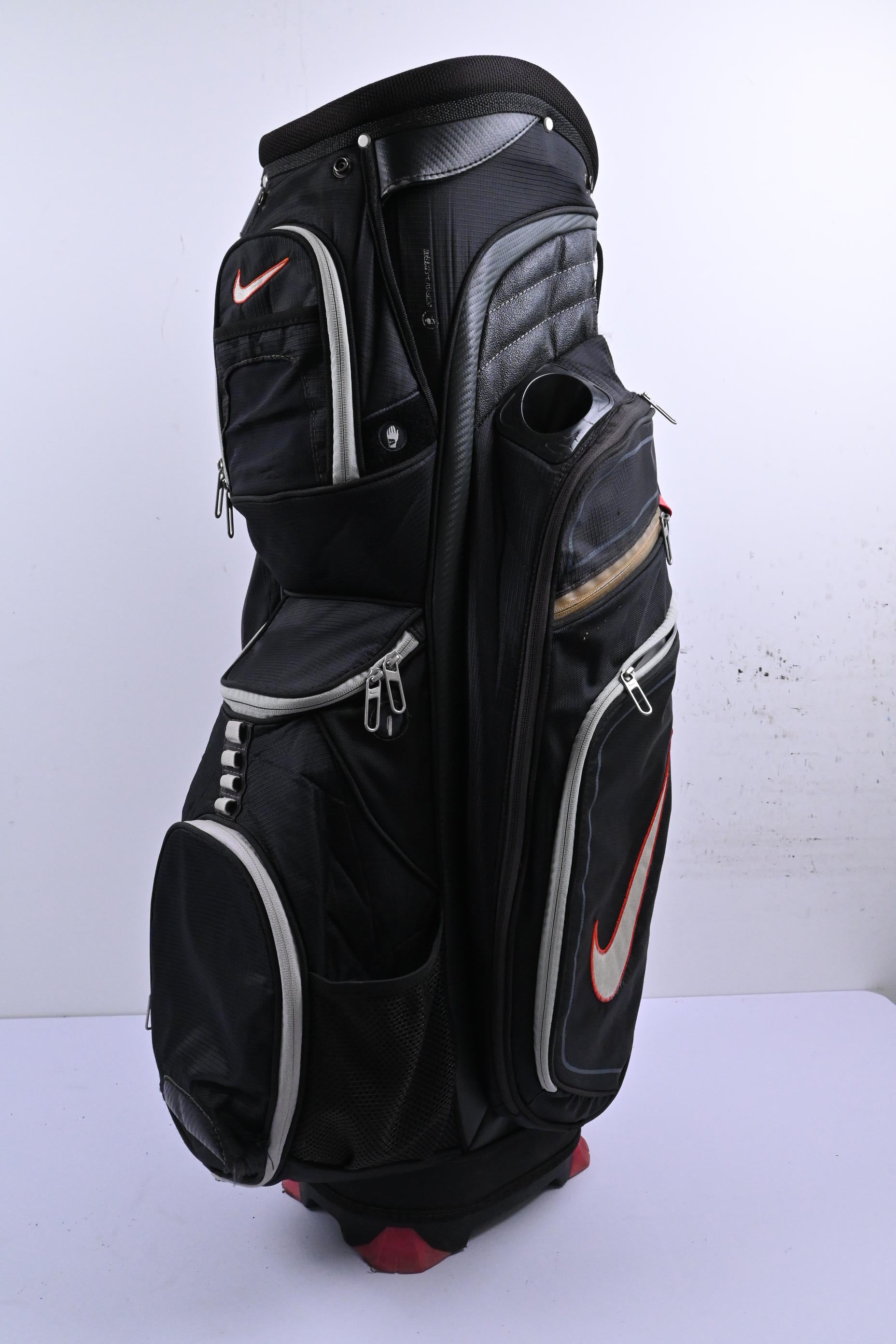Nike E9 Cart Bag / 14-Way Divider / Black & Grey