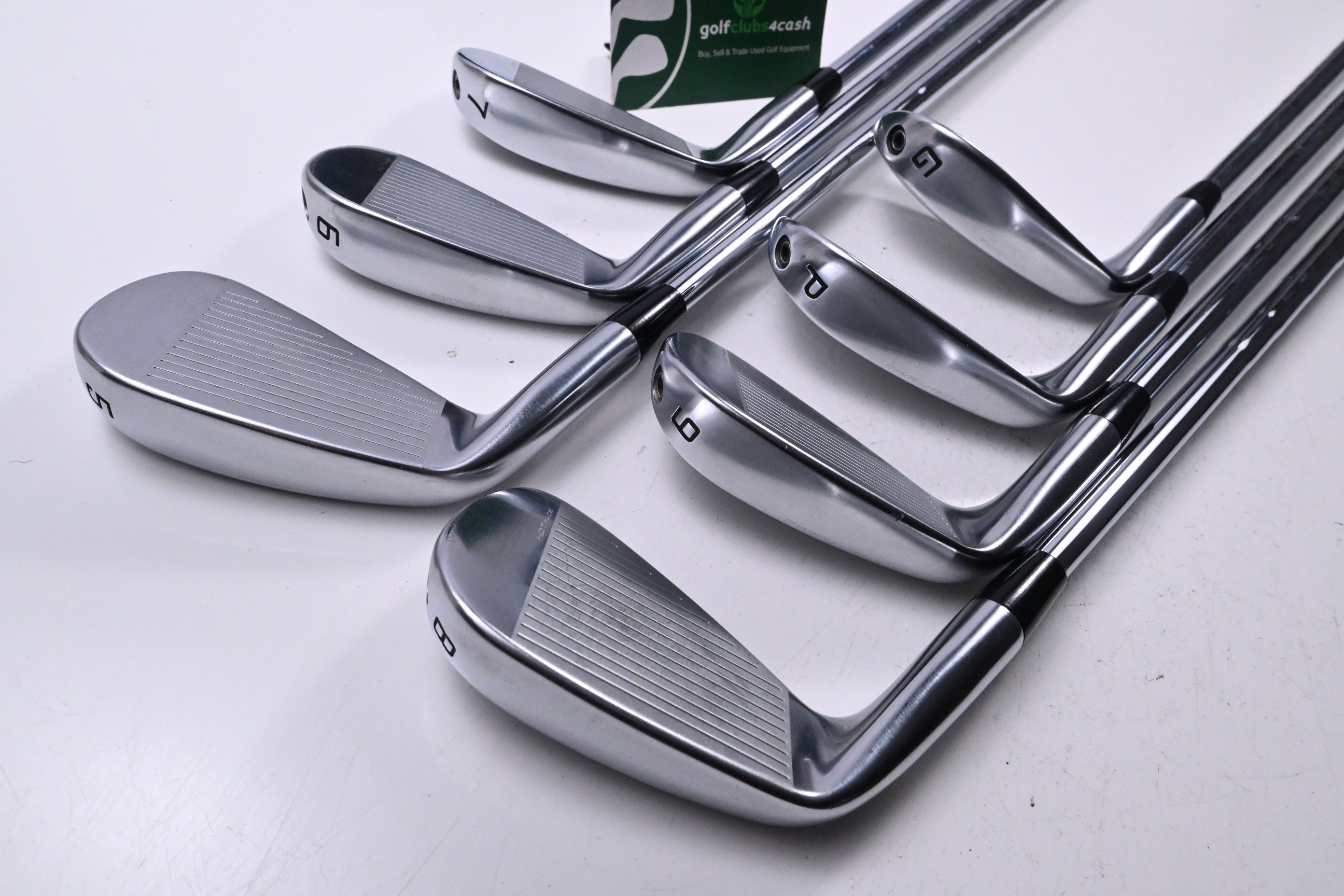 Cobra King Tec 2025 Irons / 5-PW+GW / Stiff Flex KBS $-Taper 120 Shafts