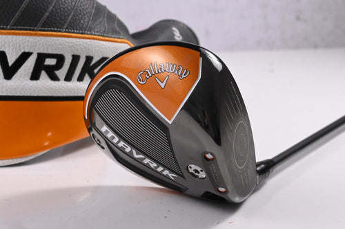 Callaway Mavrik Sub Zero Driver / 9 Degree / Stiff Flex Evenflow Riptide 50 Shaft